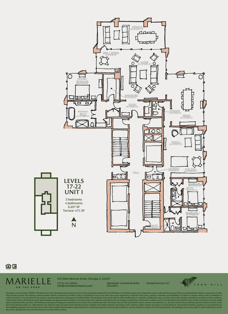 920 W Monroe Street, #1801, Chicago, IL 60607