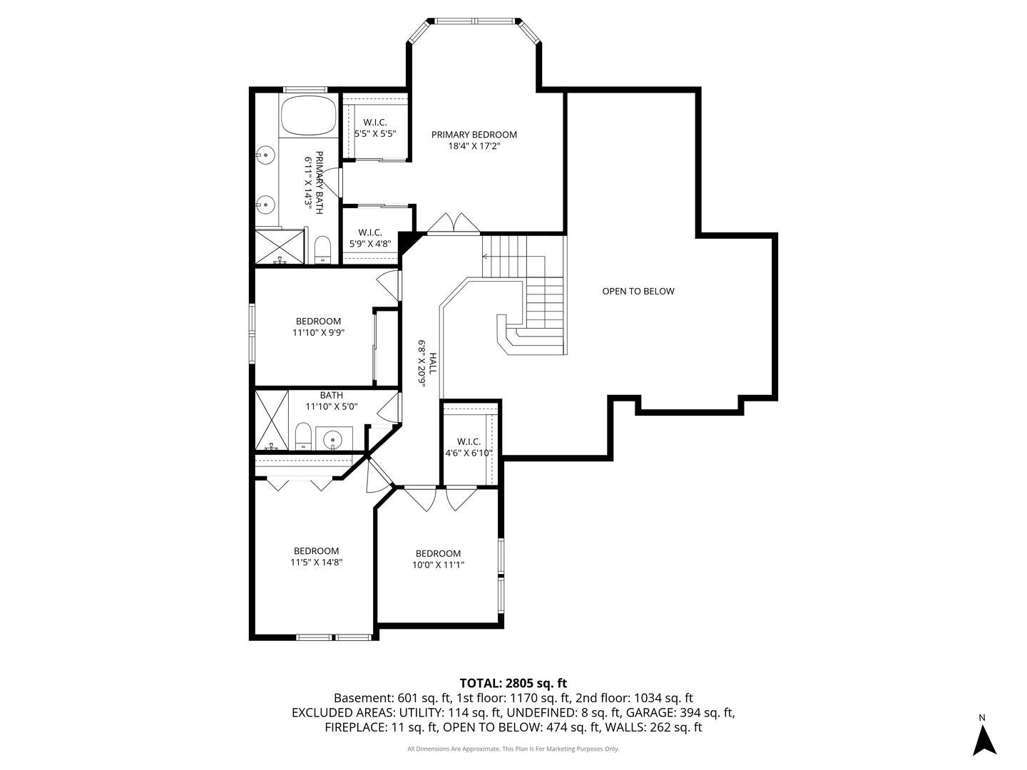 909 Brompton Circle, Bolingbrook, IL 60440 Second Floor