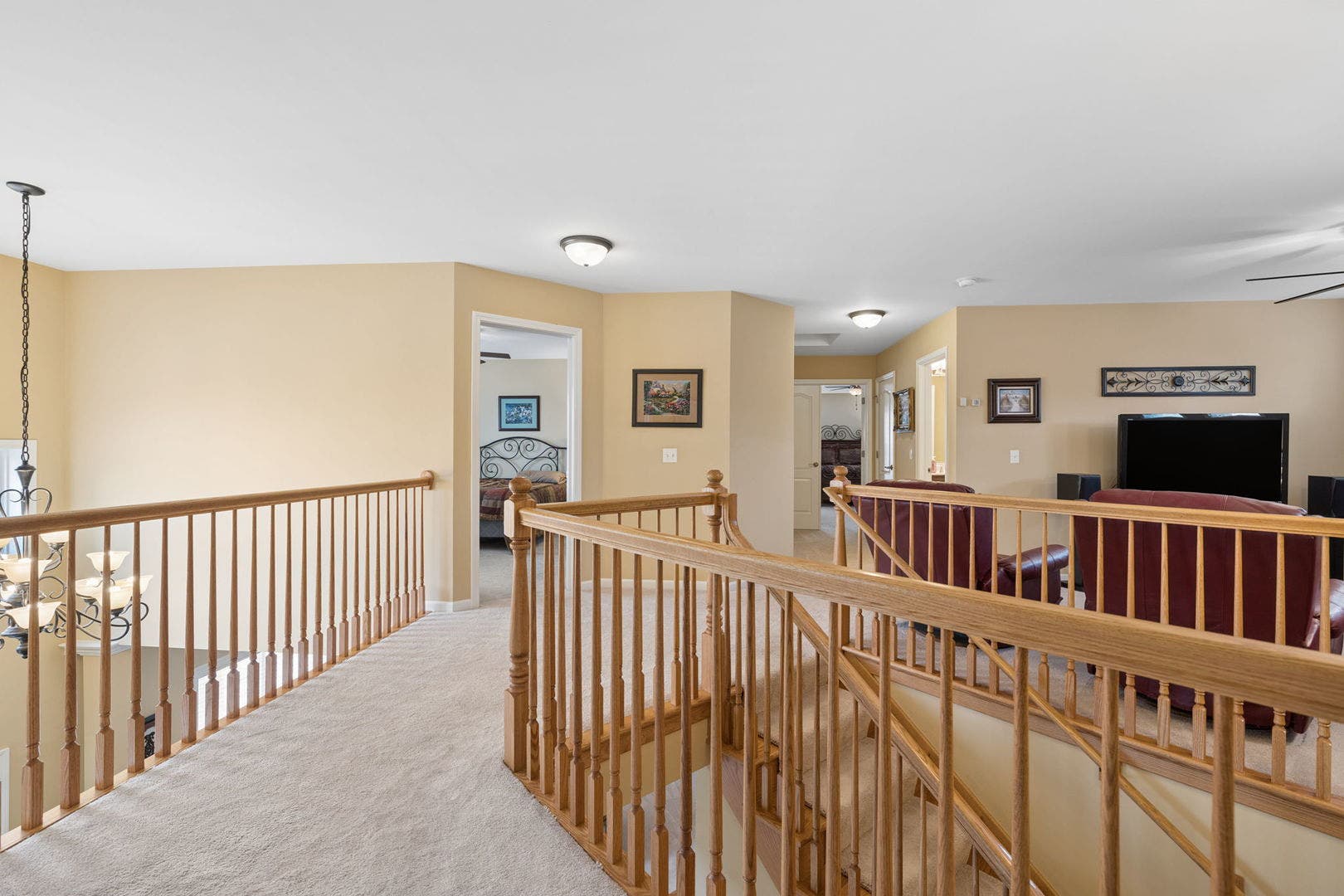 Upstairs Hall and loft