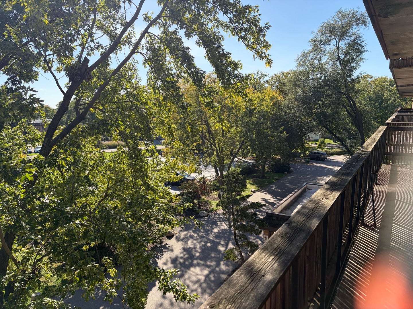 VIEW OFF BALCONY