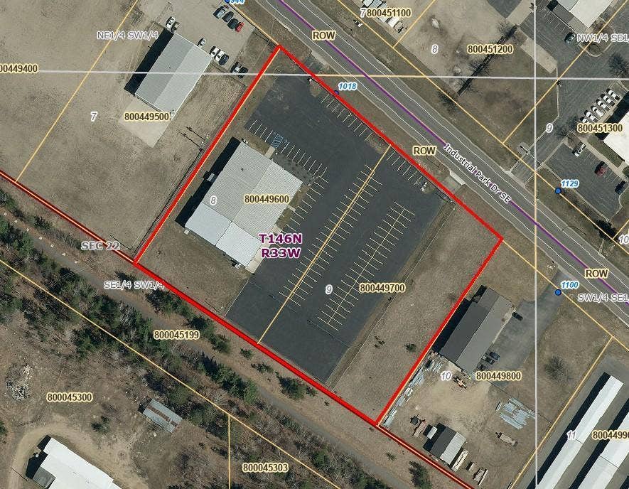 1018 Industrial Park Drive SE, Bemidji, MN 56601 1018 Aerial.jpg