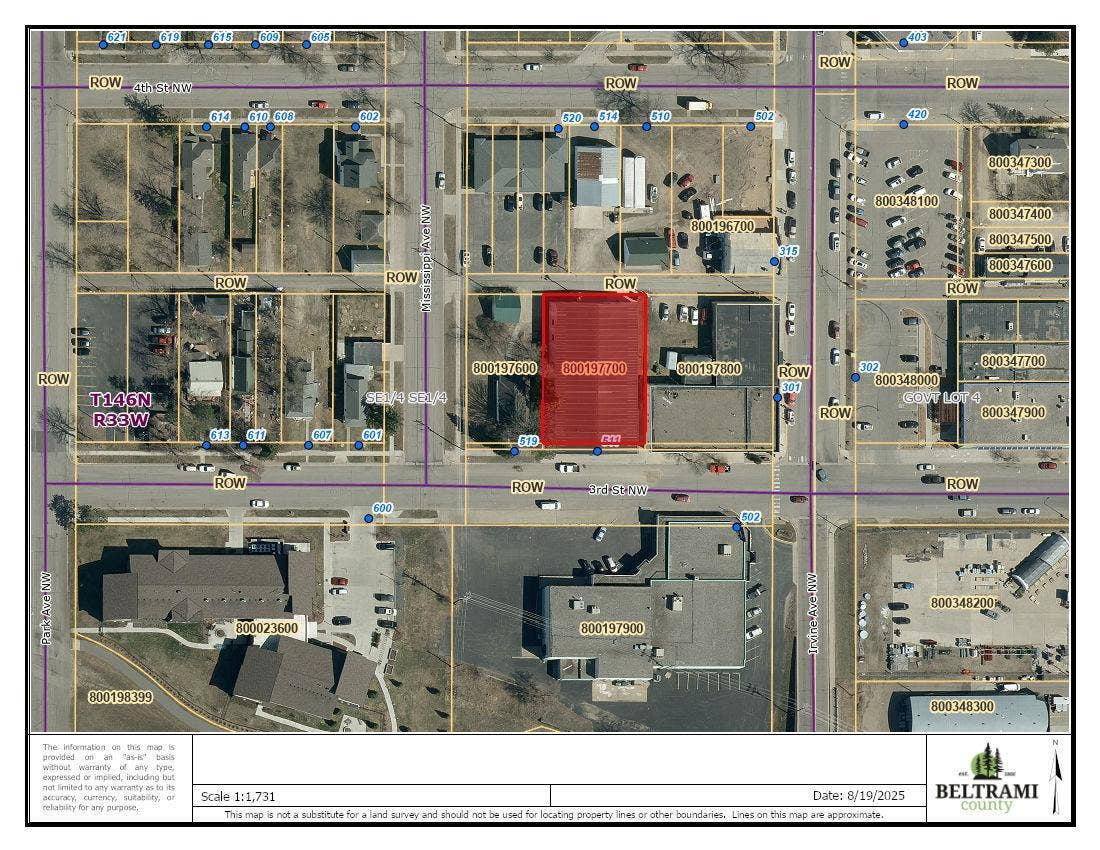 511 3rd Street NW, Bemidji, MN 56601 Warehouse Aerial.jpg