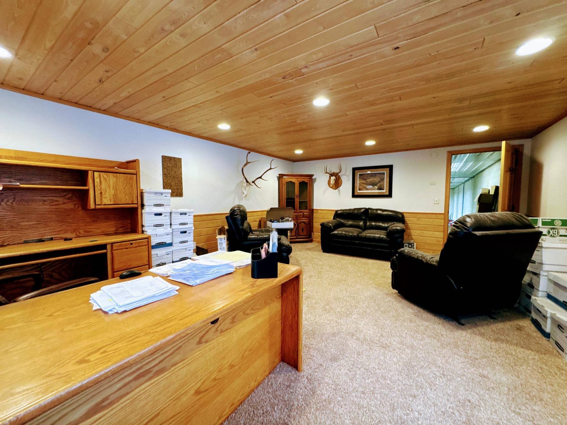 29347 US 2, Bemidji, MN 56601 Tongue and groove upstairs office.