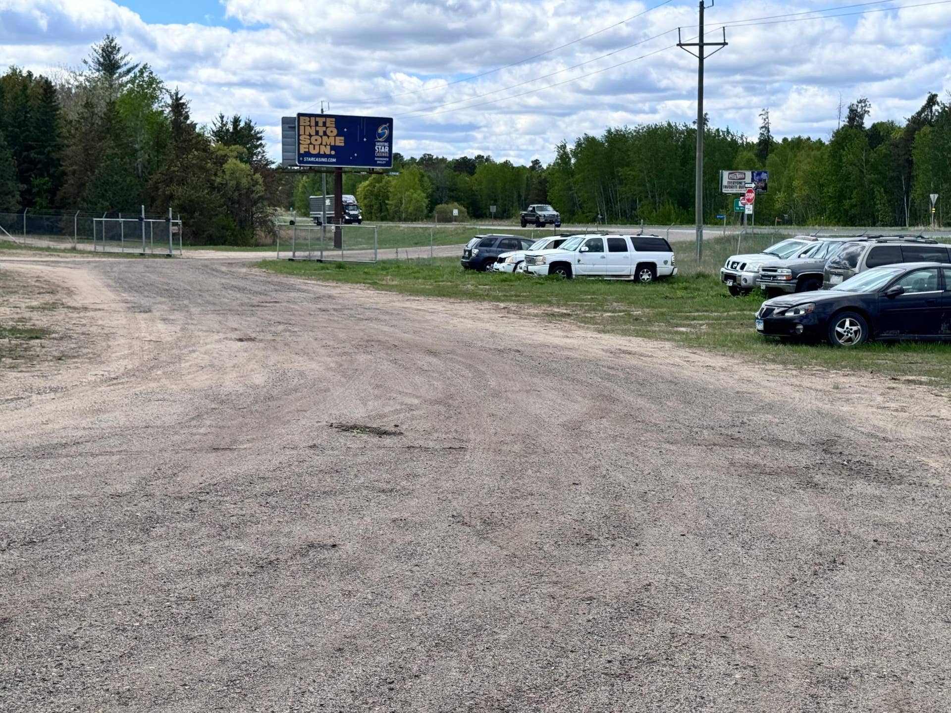 29347 US 2, Bemidji, MN 56601 In the lot looking towards highway 2 intersection