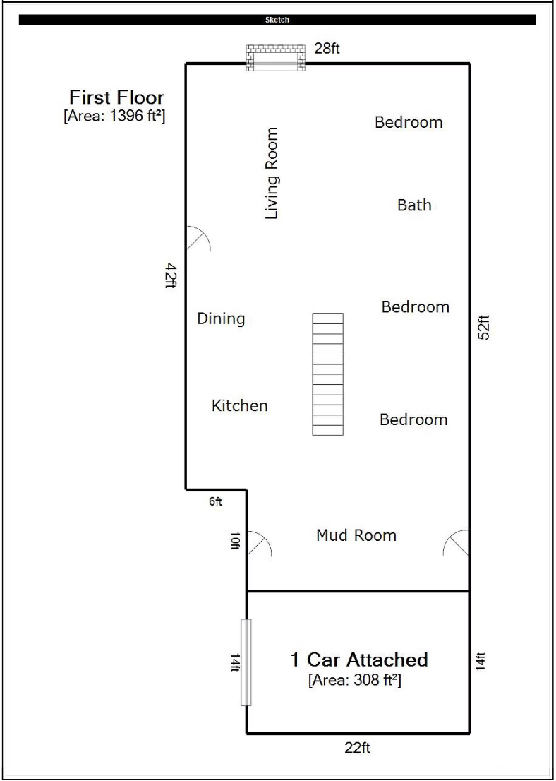 4156 Swiss Lane NW, Bemidji, MN 56601 House Layout