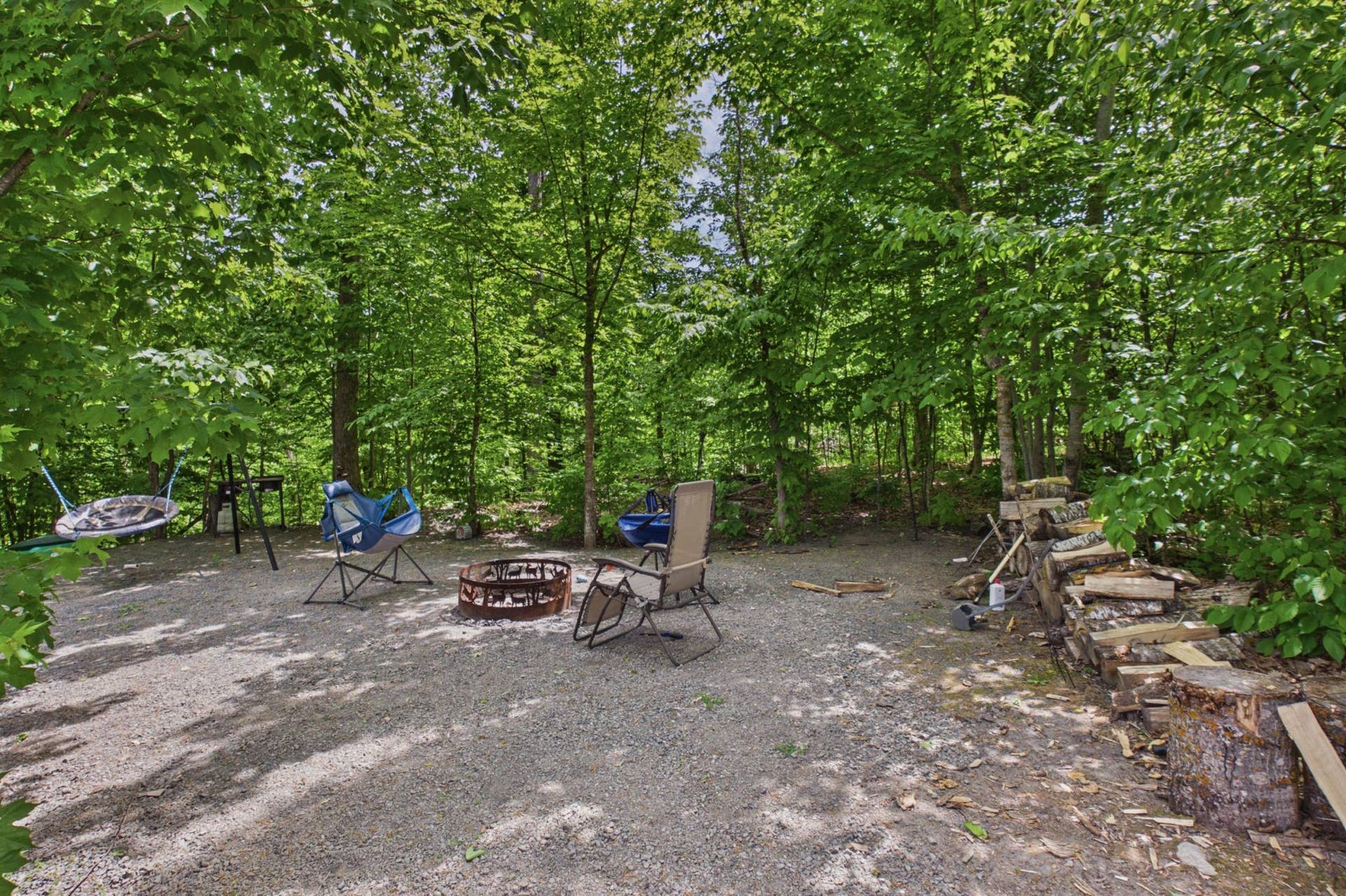454 Wagon Wheel Drive SE, #17, Bemidji, MN 56601 Fire pit area