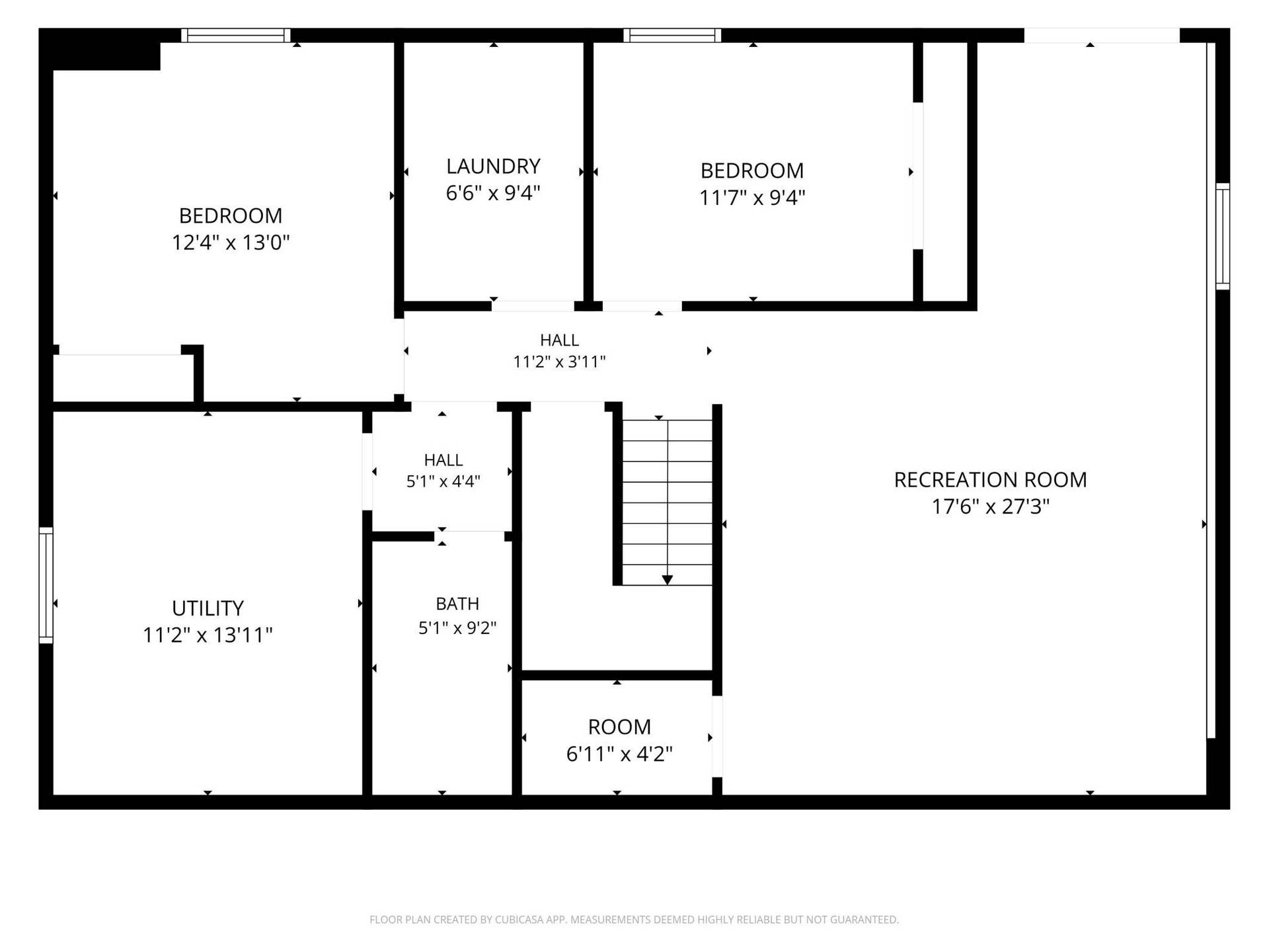 454 Wagon Wheel Drive SE, #17, Bemidji, MN 56601 Lower level floor plan