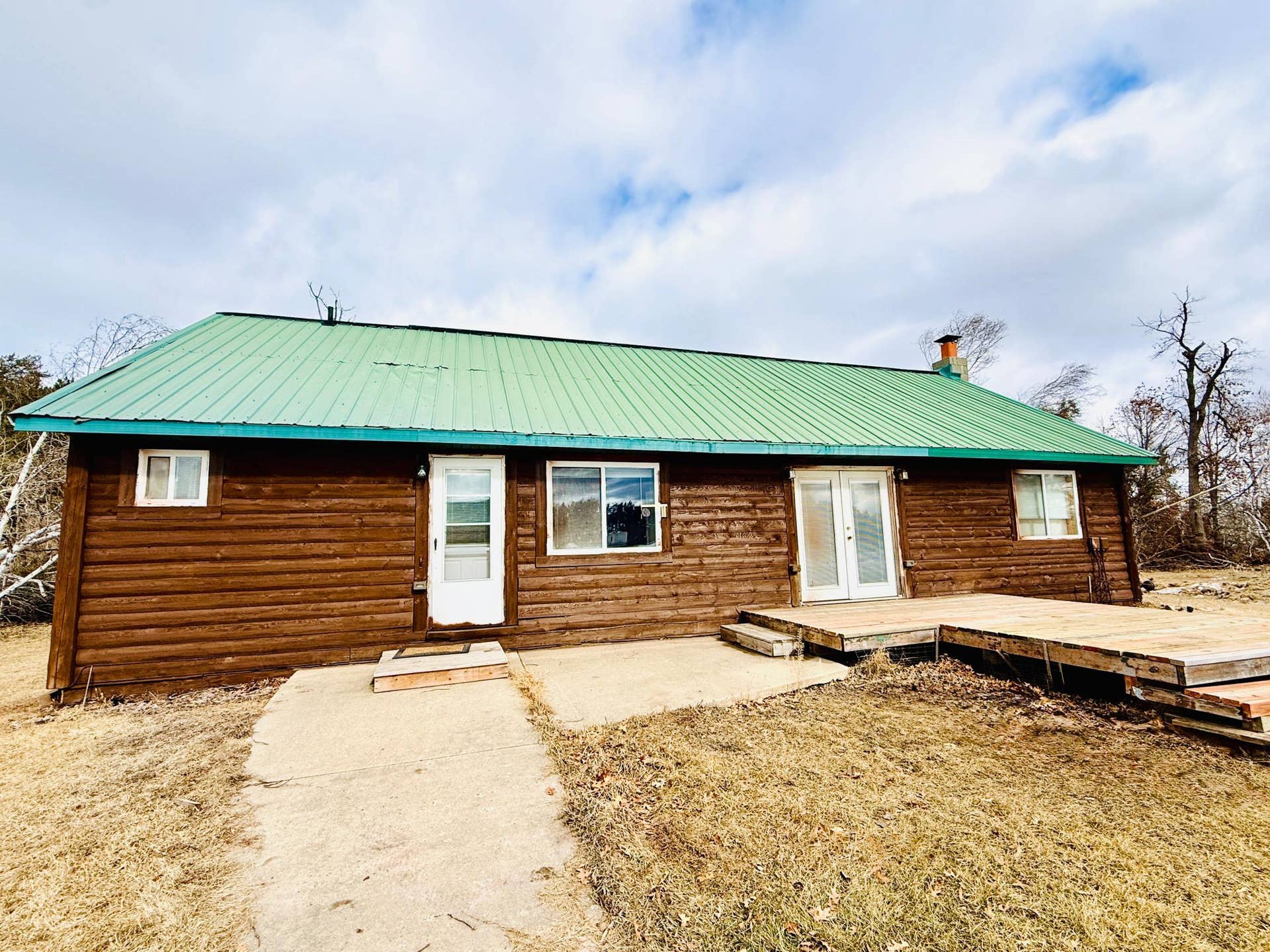 515 Carr Lake Road SE, Bemidji, MN 56601 front deck