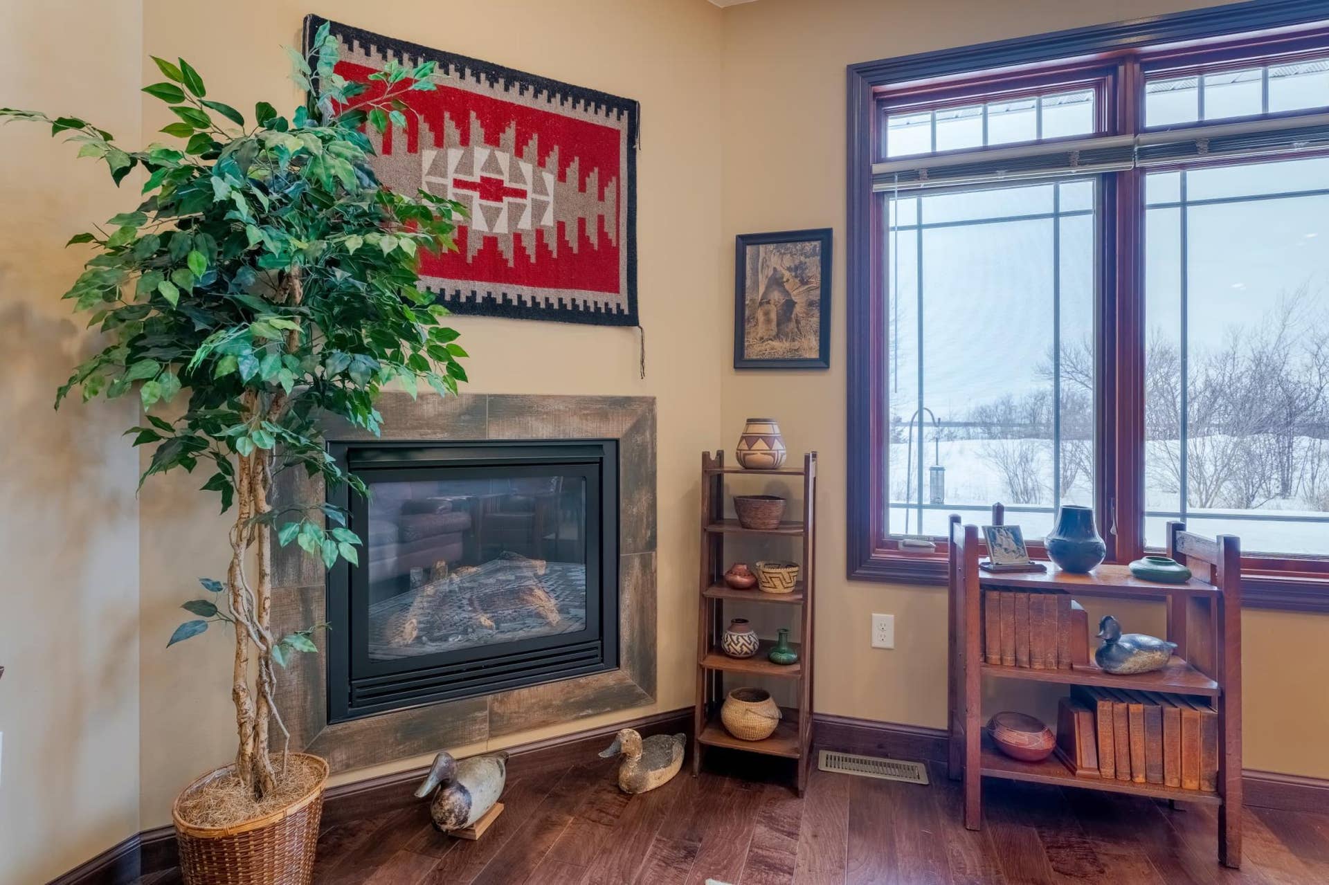 1300 Event Center Drive NE, #12, Bemidji, MN 56601 Fireplace.jpeg
