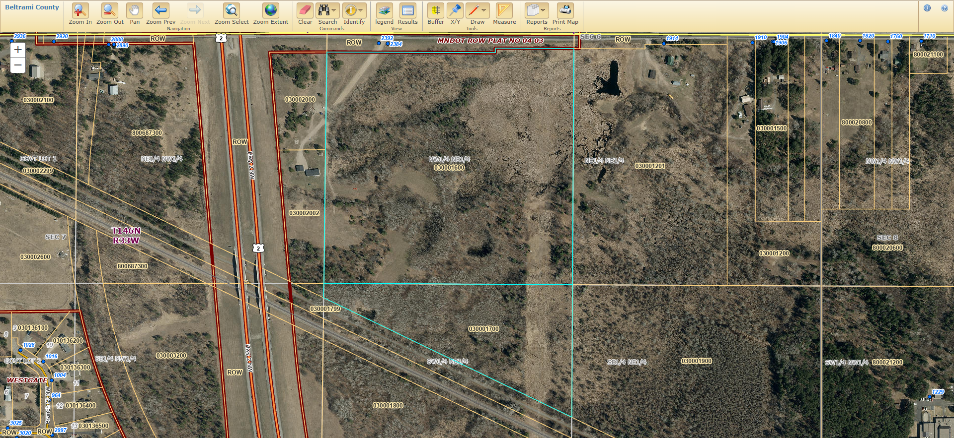 TBD 15th Street NW, Bemidji, MN 56601 GIS Map.png