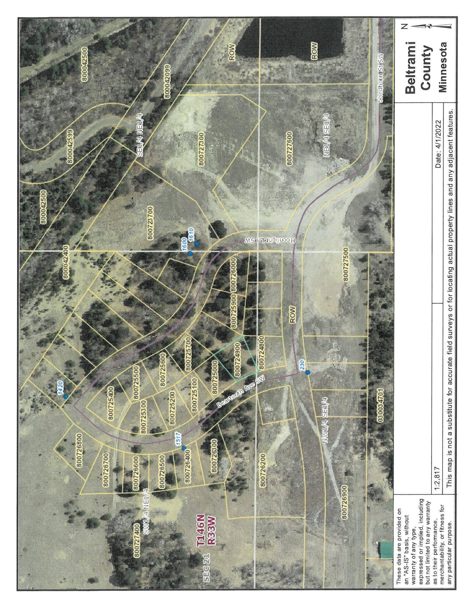 TBD Lot 5 Beartooth Avenue SW, Bemidji, MN 56601 GIS map.jpg