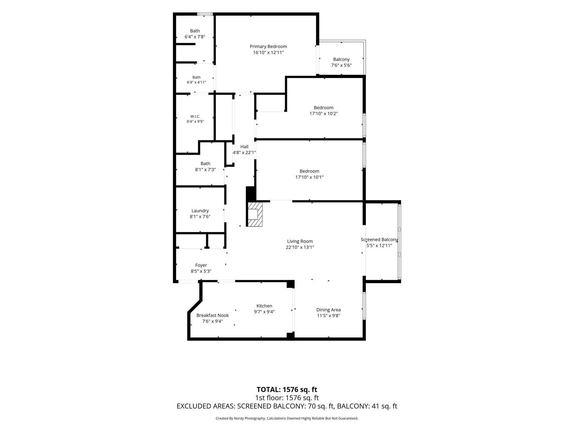 Unit floor plans