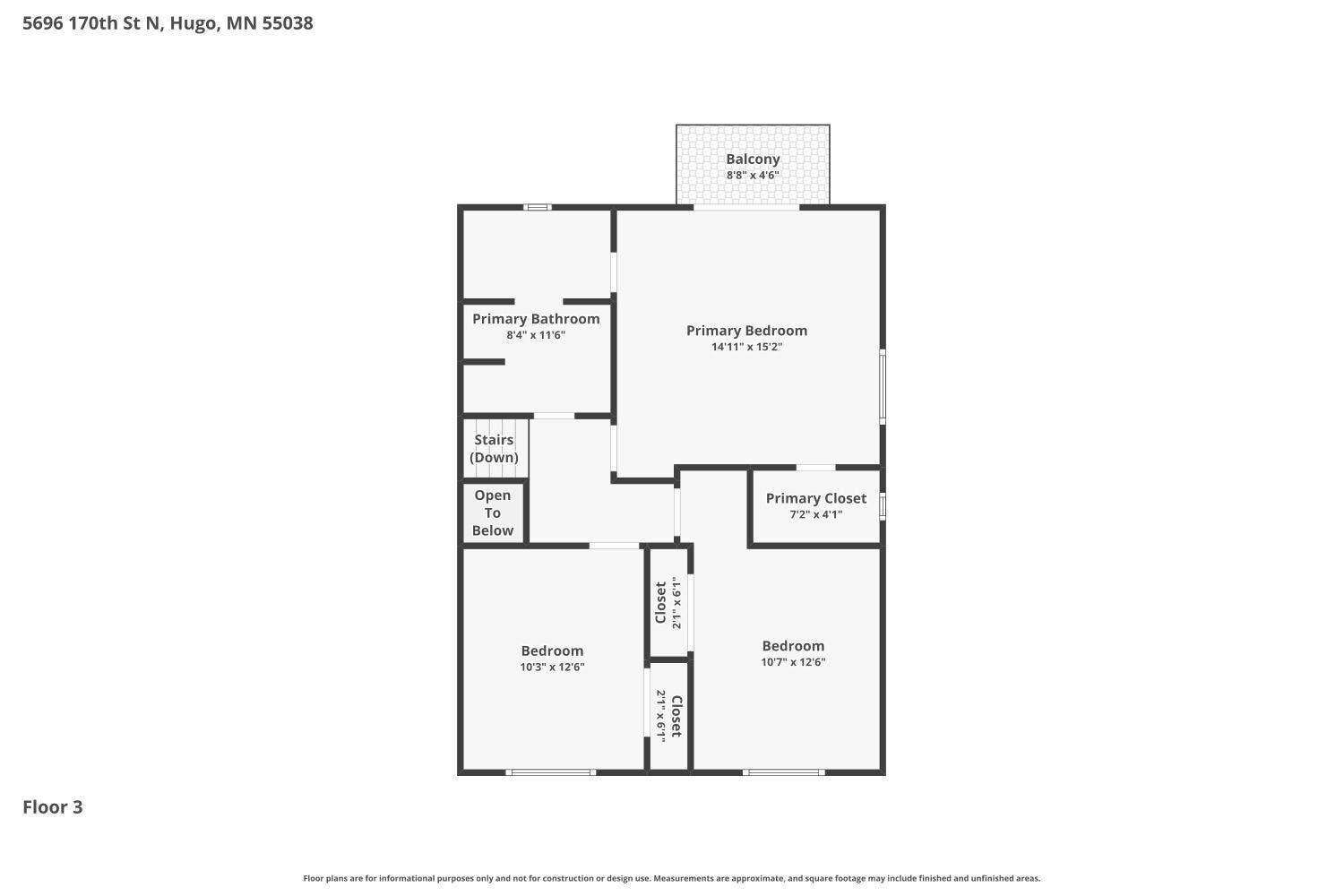 5696 170th Street N, Hugo, MN 55038 5696 170th St N - Web Quality - 008 - Floor-3-tx3h.jpg