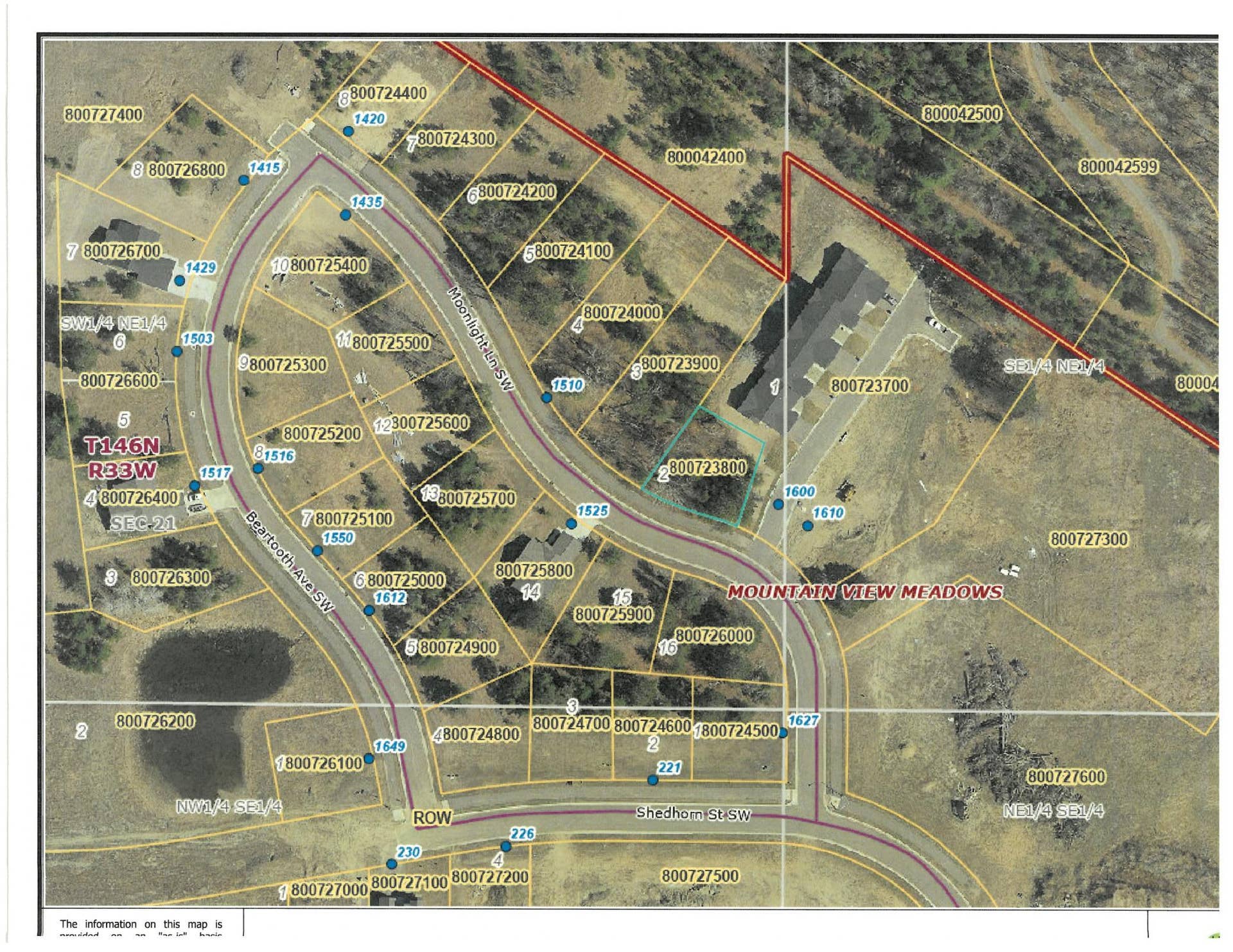 TBD Moonlight Lot 2 Lane SW, Bemidji, MN 56601 GIS map lot 2.jpg