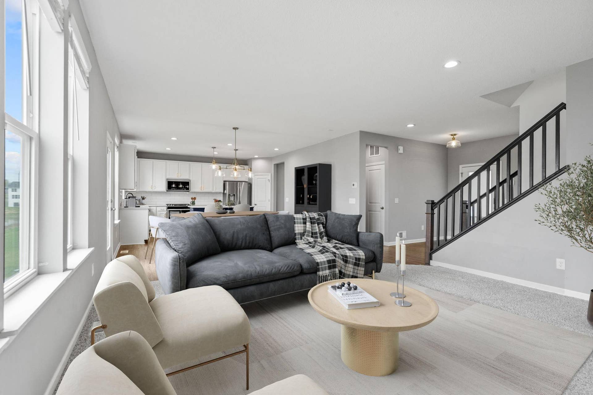 11791 Upper 31st Street N, Lake Elmo, MN 55042 Virtual Staging - Living Room