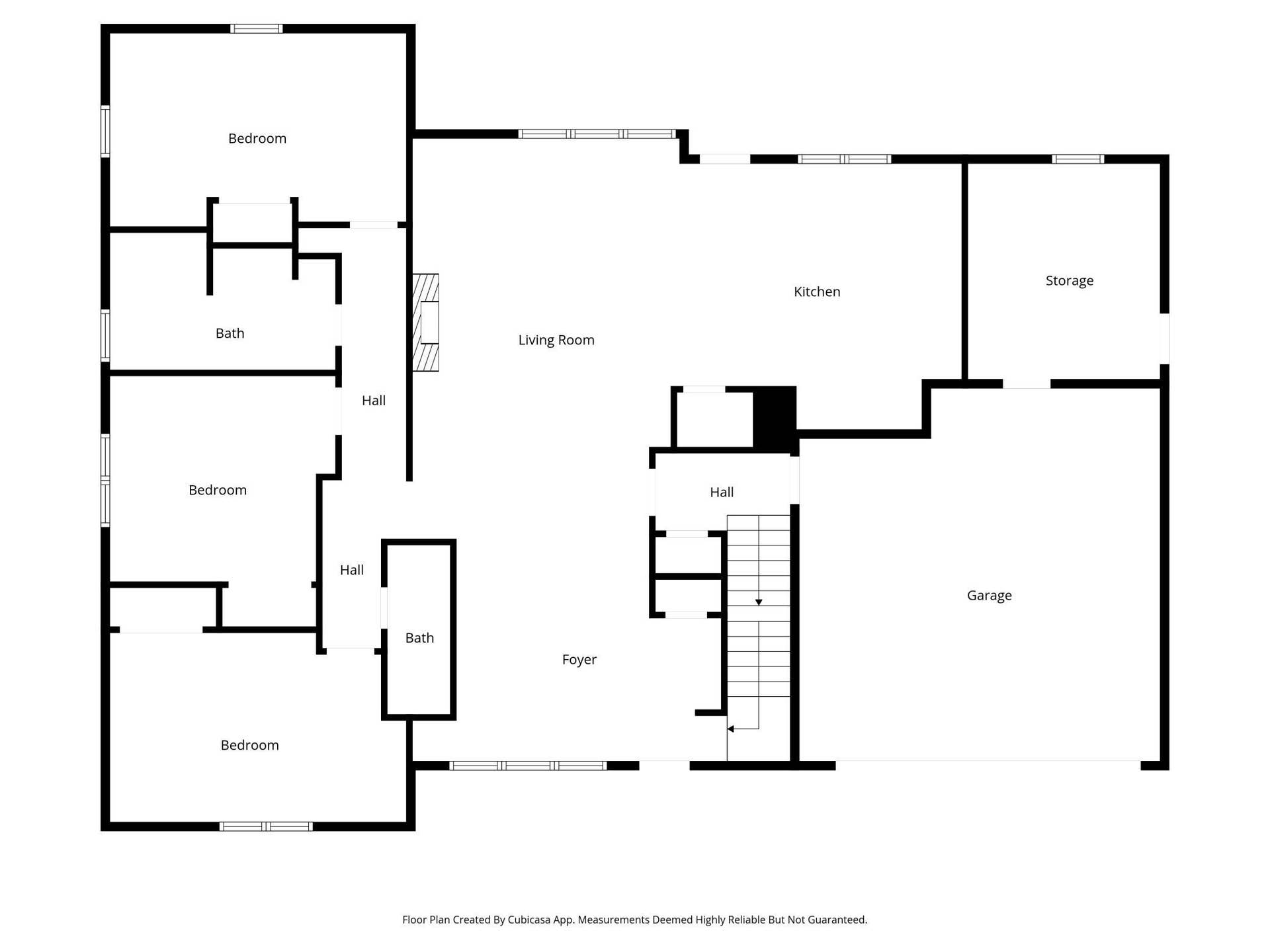 319 Bellwood Avenue, Maplewood, MN 55117 Main level floorplan.
