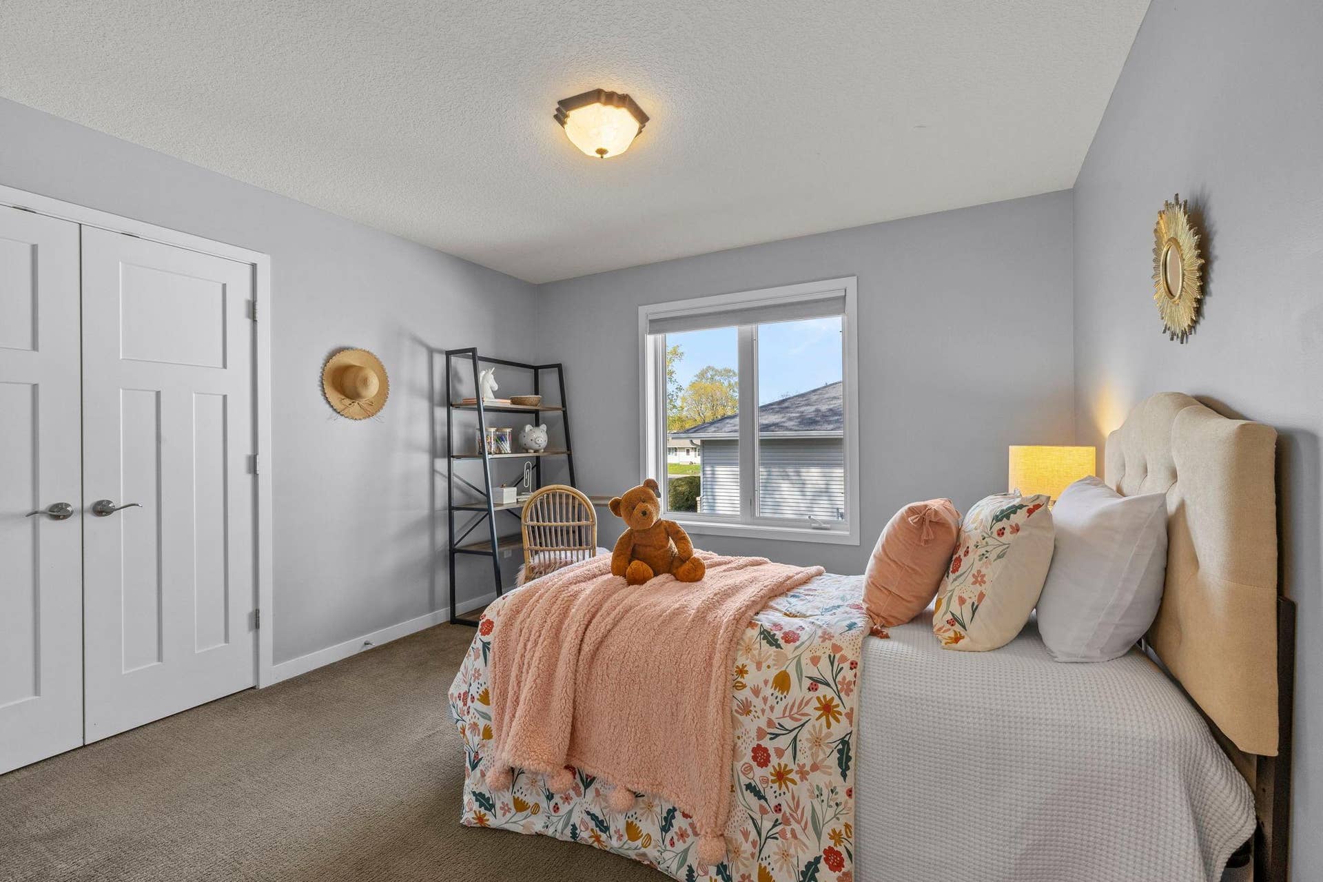 319 Bellwood Avenue, Maplewood, MN 55117 Each room includes comfortable carpeting, closet storage, and large windows for natural light.