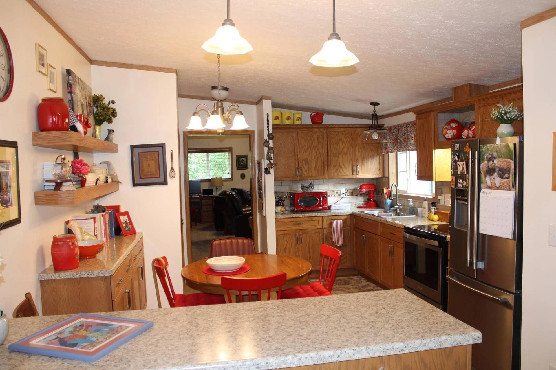 1707 Crosby Court SE, #4, Bemidji, MN 56601 Full kitchen view.jpg
