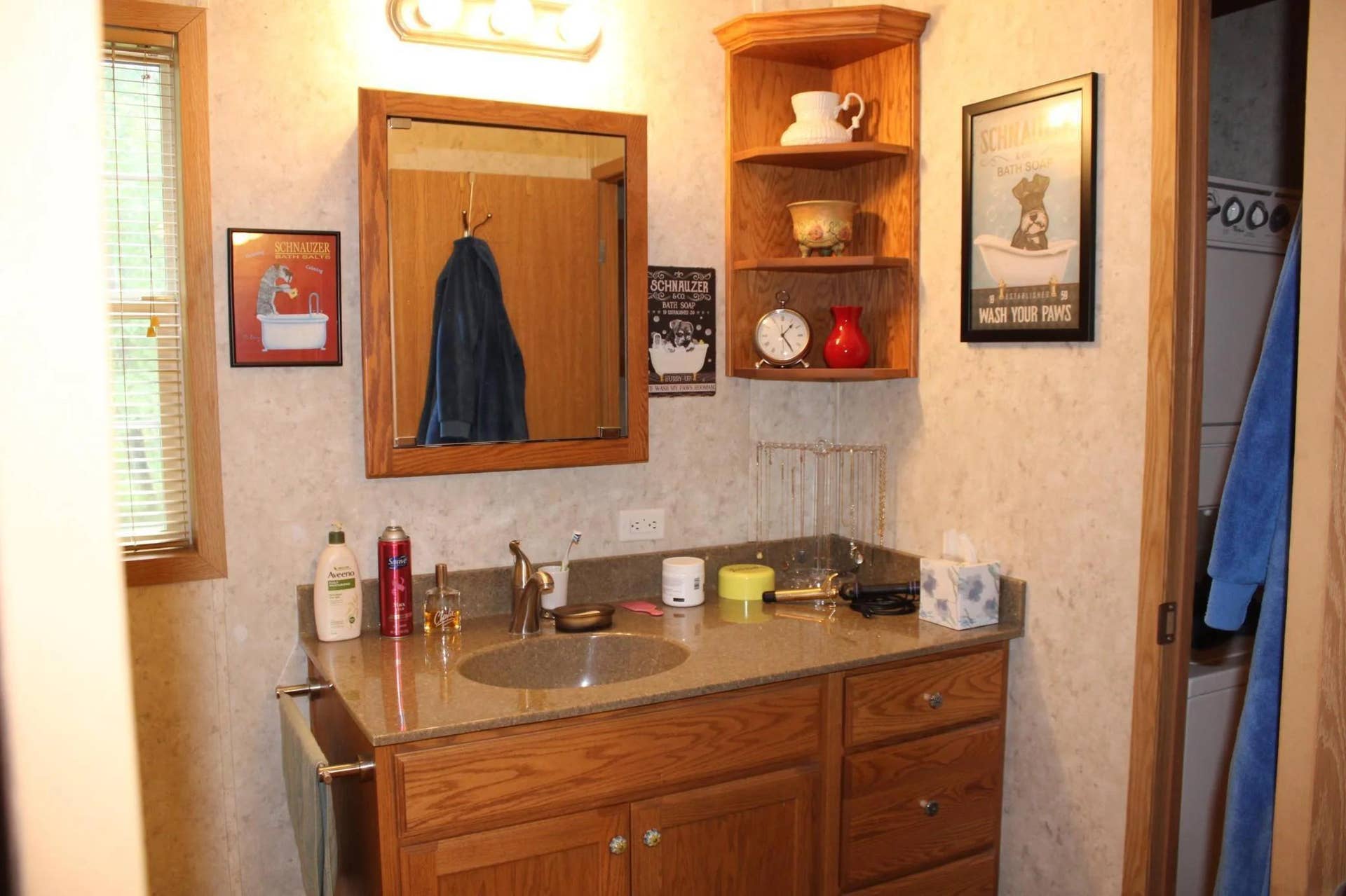 1707 Crosby Court SE, #4, Bemidji, MN 56601 Bathroom 1 sink+mirror.jpg