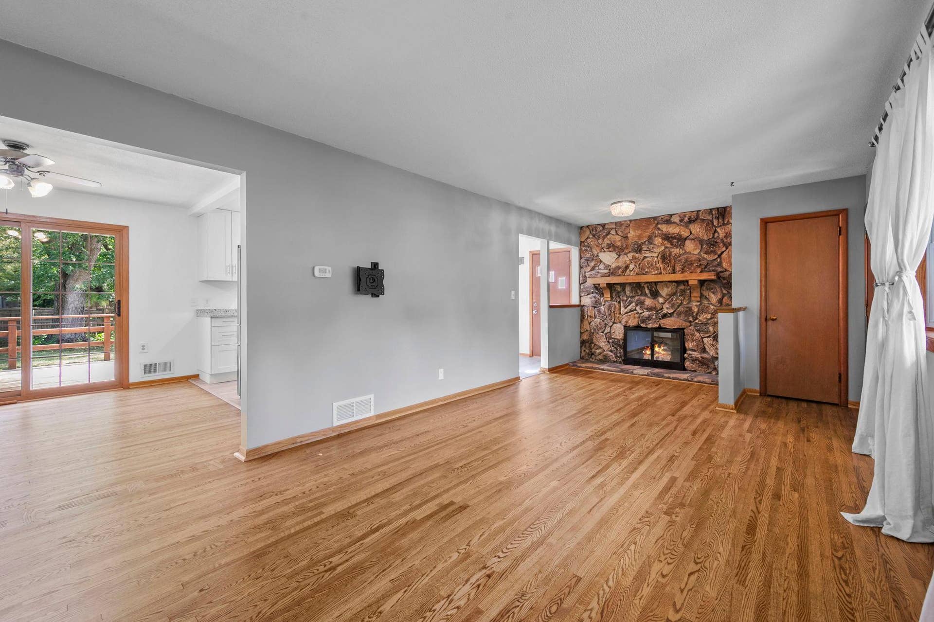 Features include a spacious open floor plan...