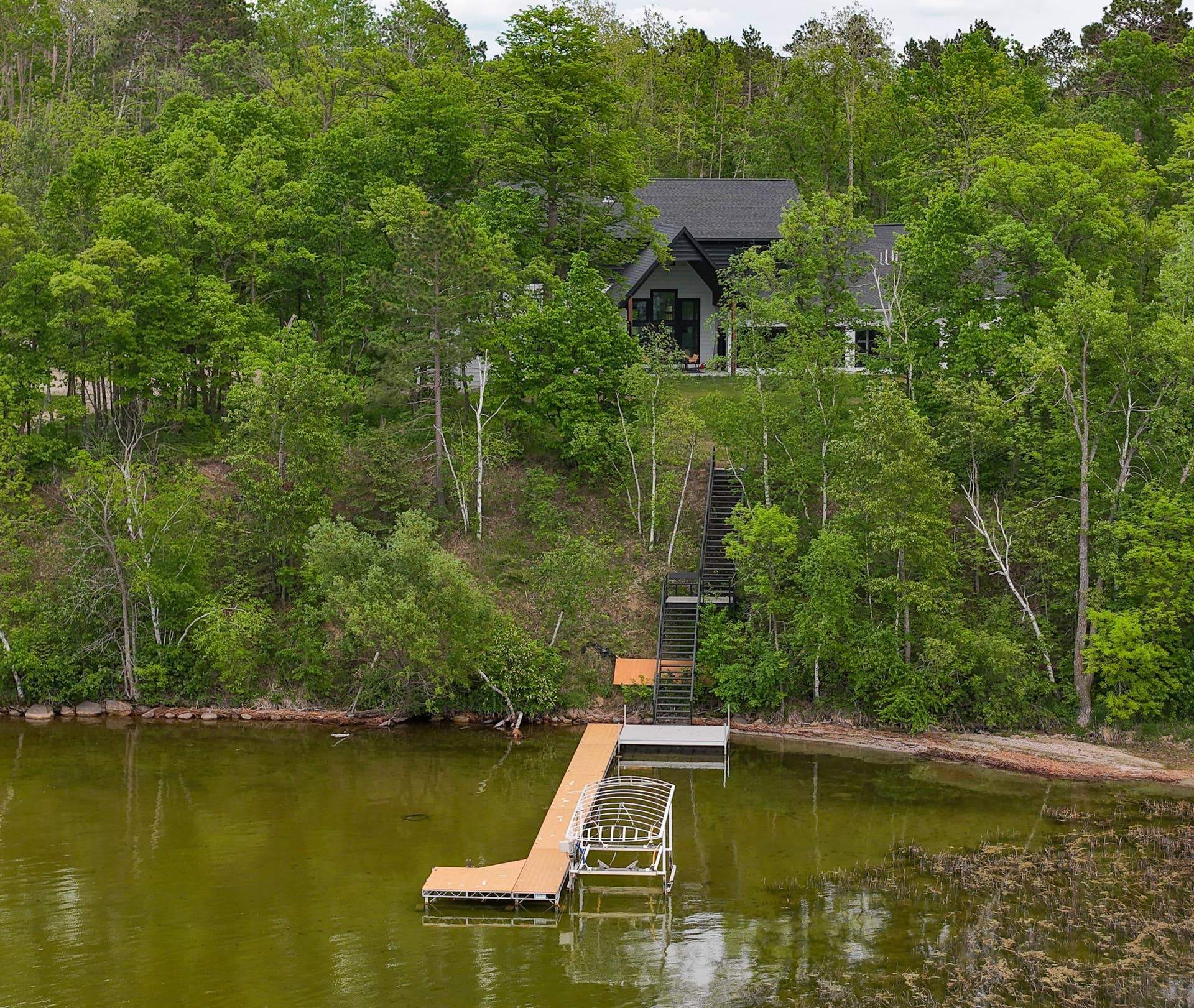 4621 Waville Road NE, Bemidji, MN 56601 Lake side view