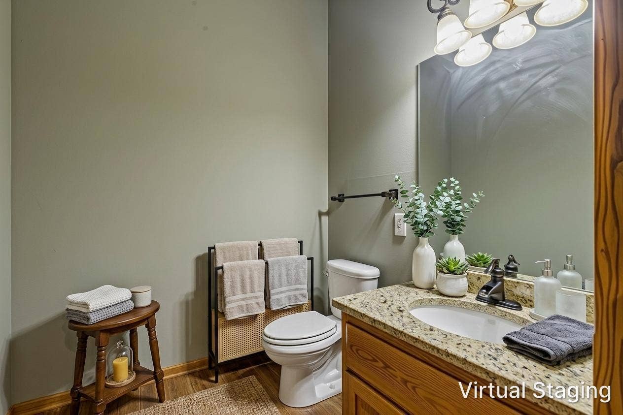 MAIN LEVEL 1/2 GUEST BATHROOM