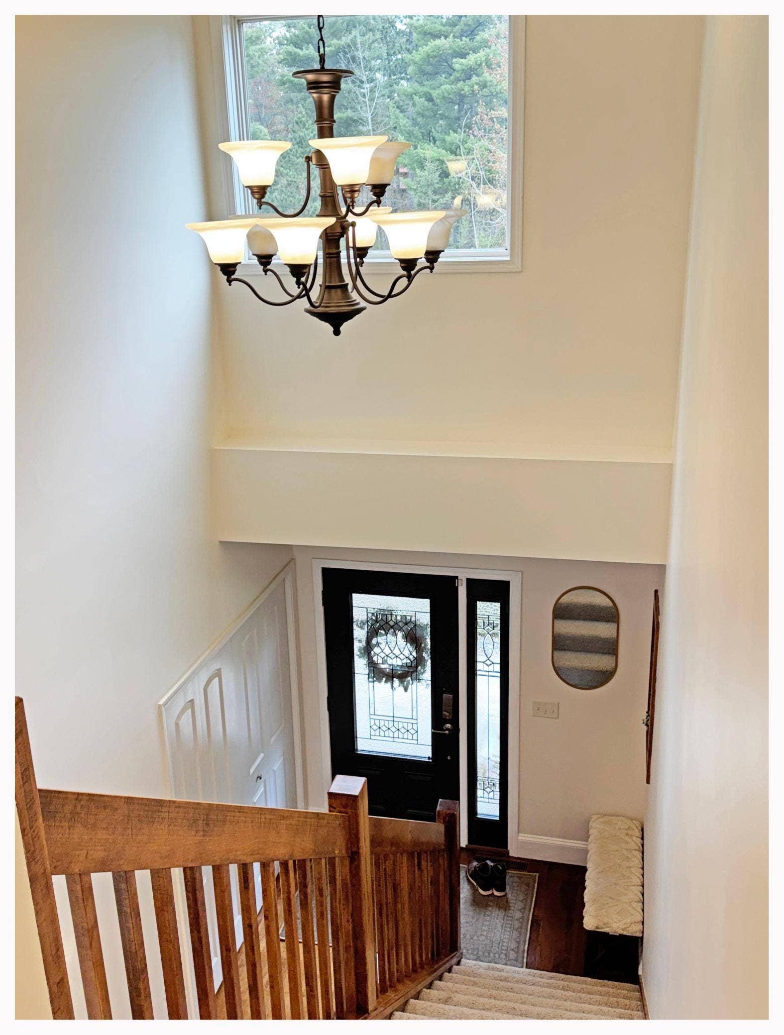 412 Majestic Pines Lane NW, Bemidji, MN 56601 Stairway going down.jpg