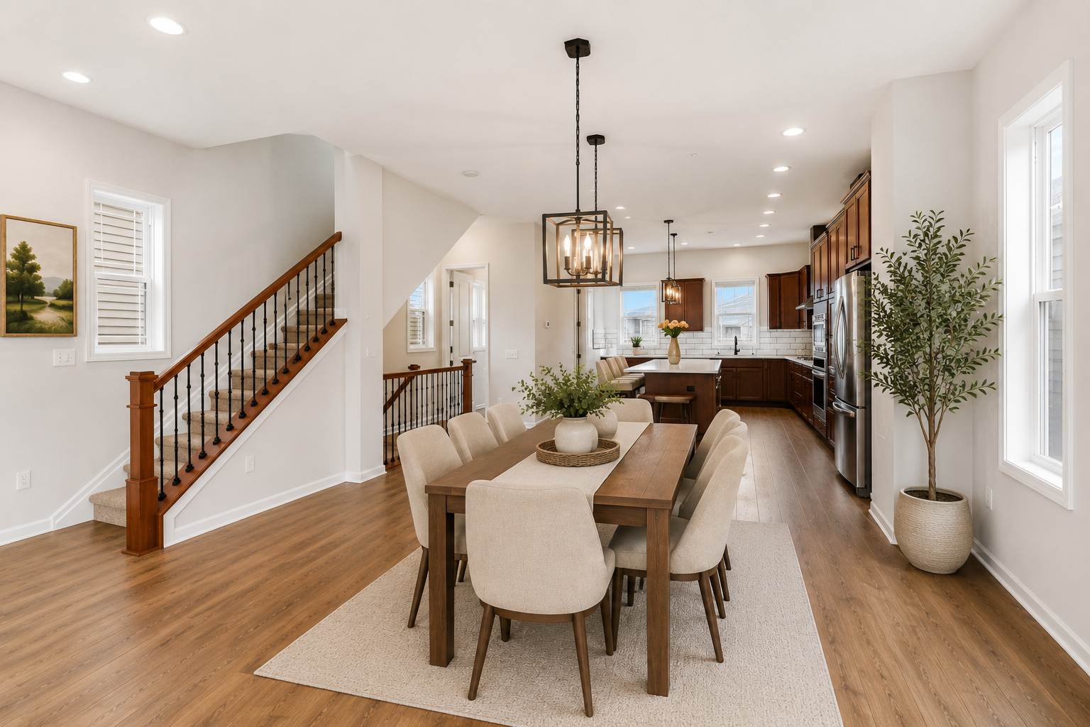 11289 81st Way N, Maple Grove, MN 55369 Dining room - Virtually staged