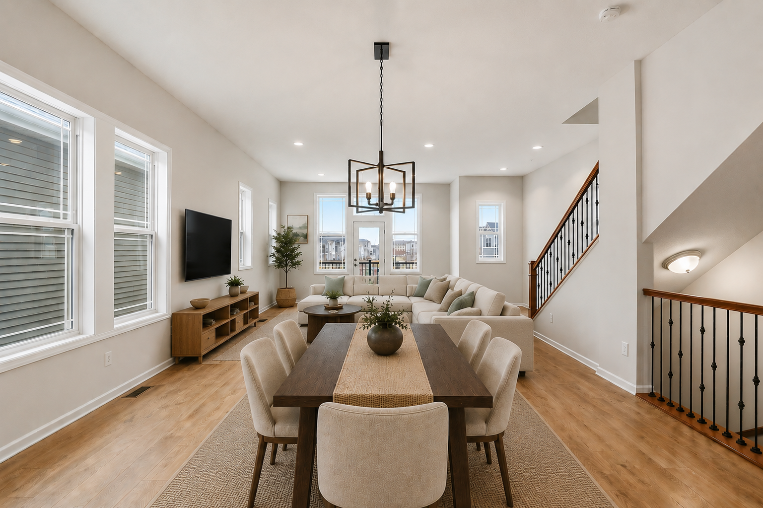 11289 81st Way N, Maple Grove, MN 55369 Ding room and living room - virtually staged.png