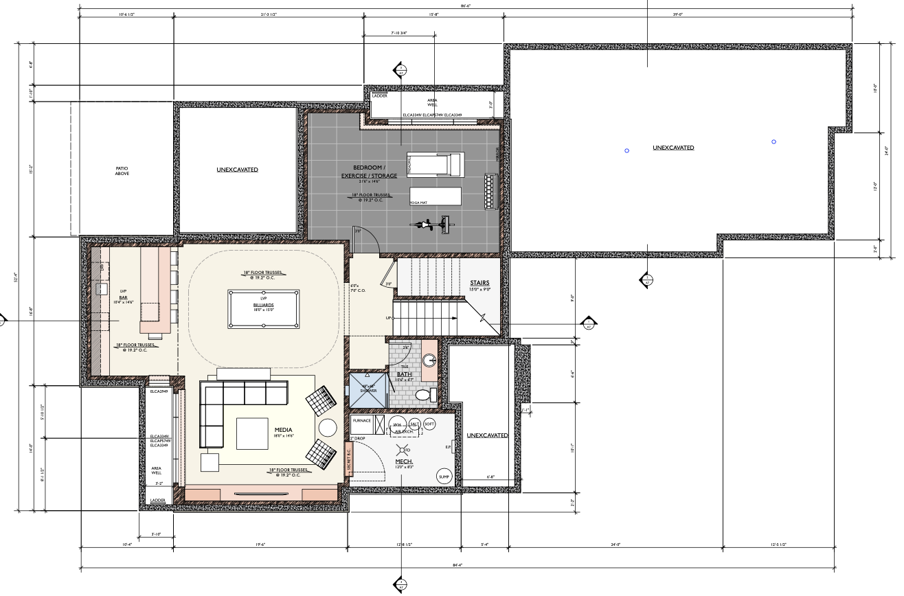 5255 Lot 1 Northwest Avenue, White Bear Lake, MN 55110 Proposed Floor-plan