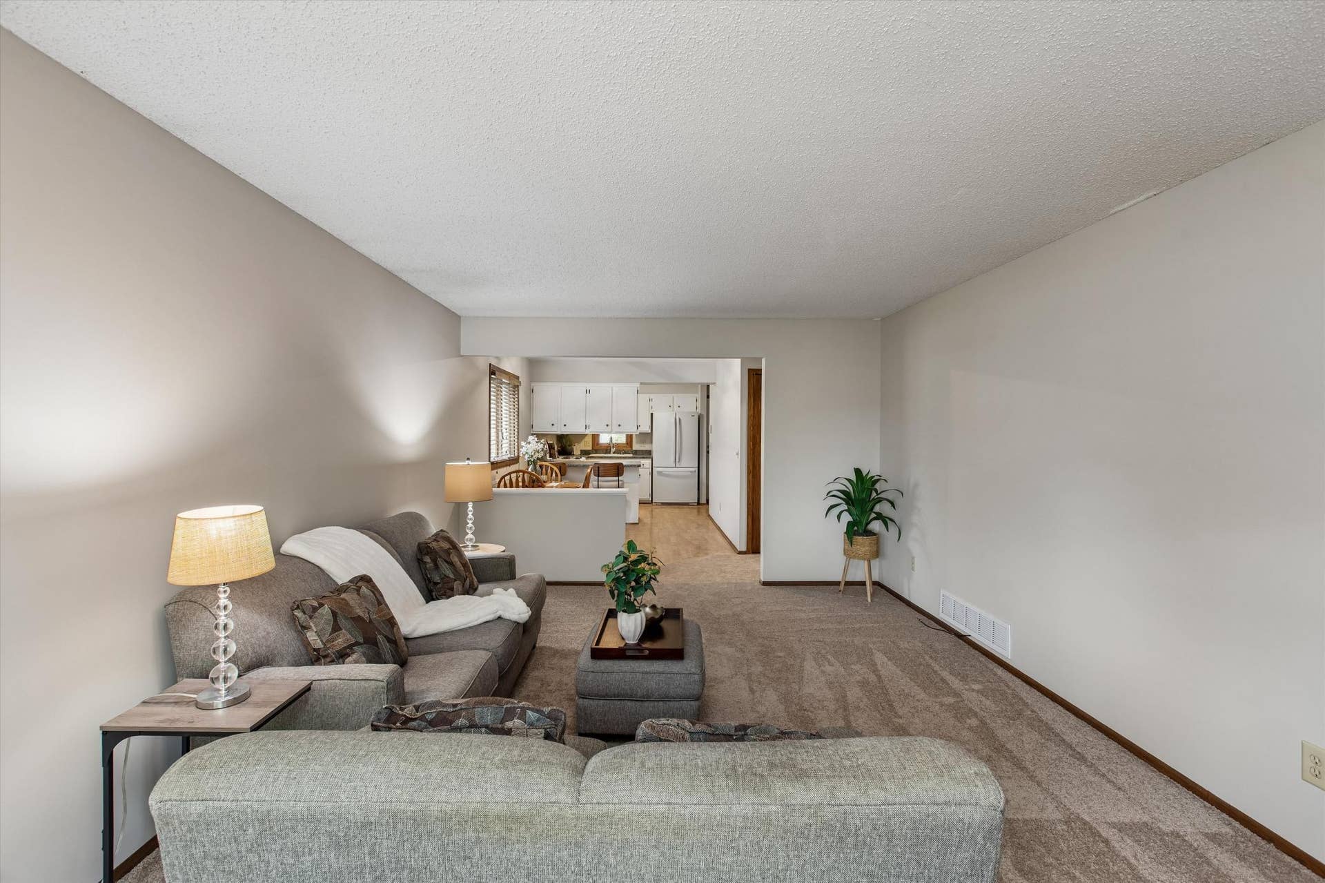 1493 Arundel Street, 97, Saint Paul, MN 55117 Open concept living room/dining room/kitchen