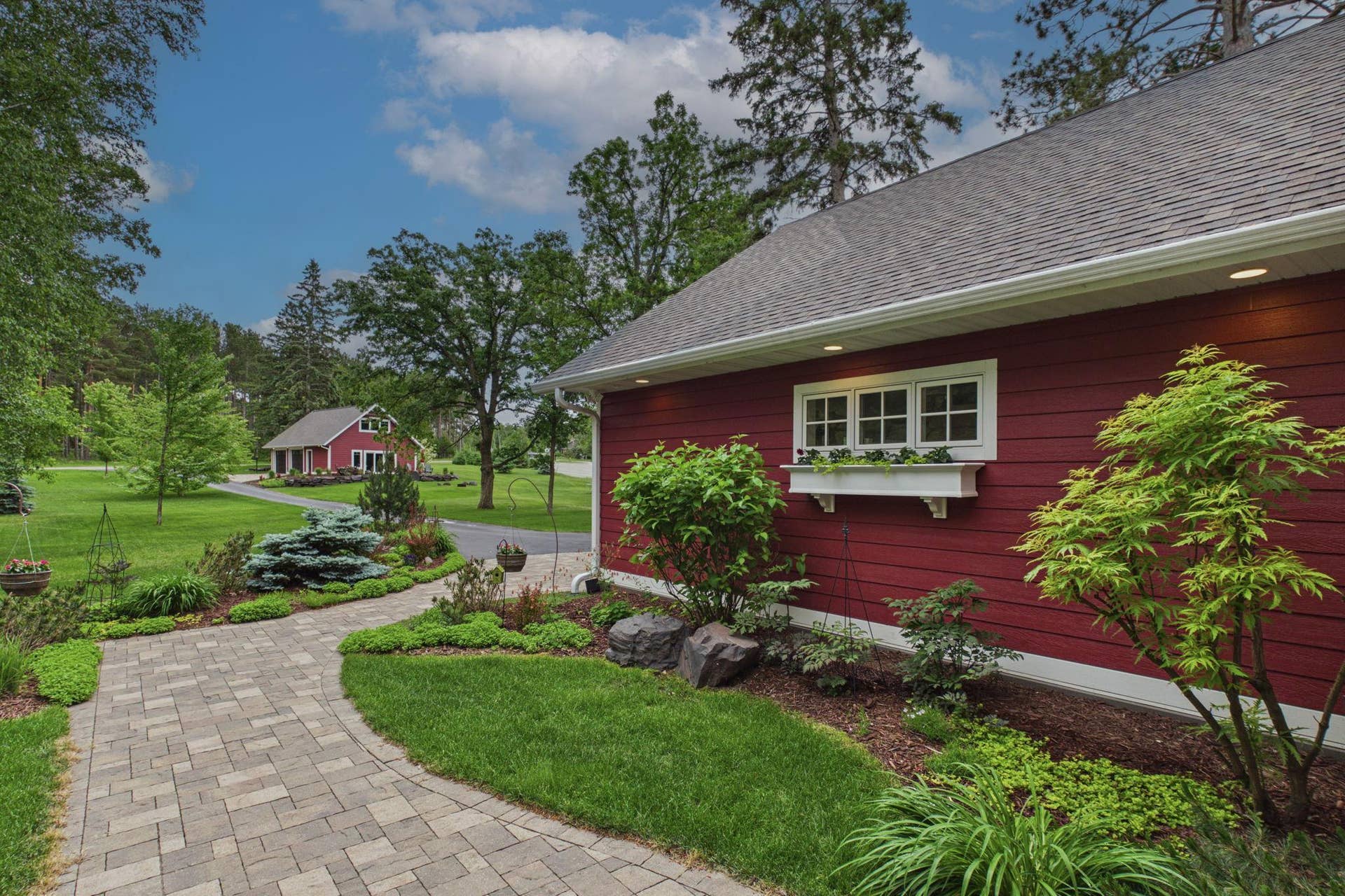 5625 Lavinia Road NE, Bemidji, MN 56601 Pavers and professional landscaping