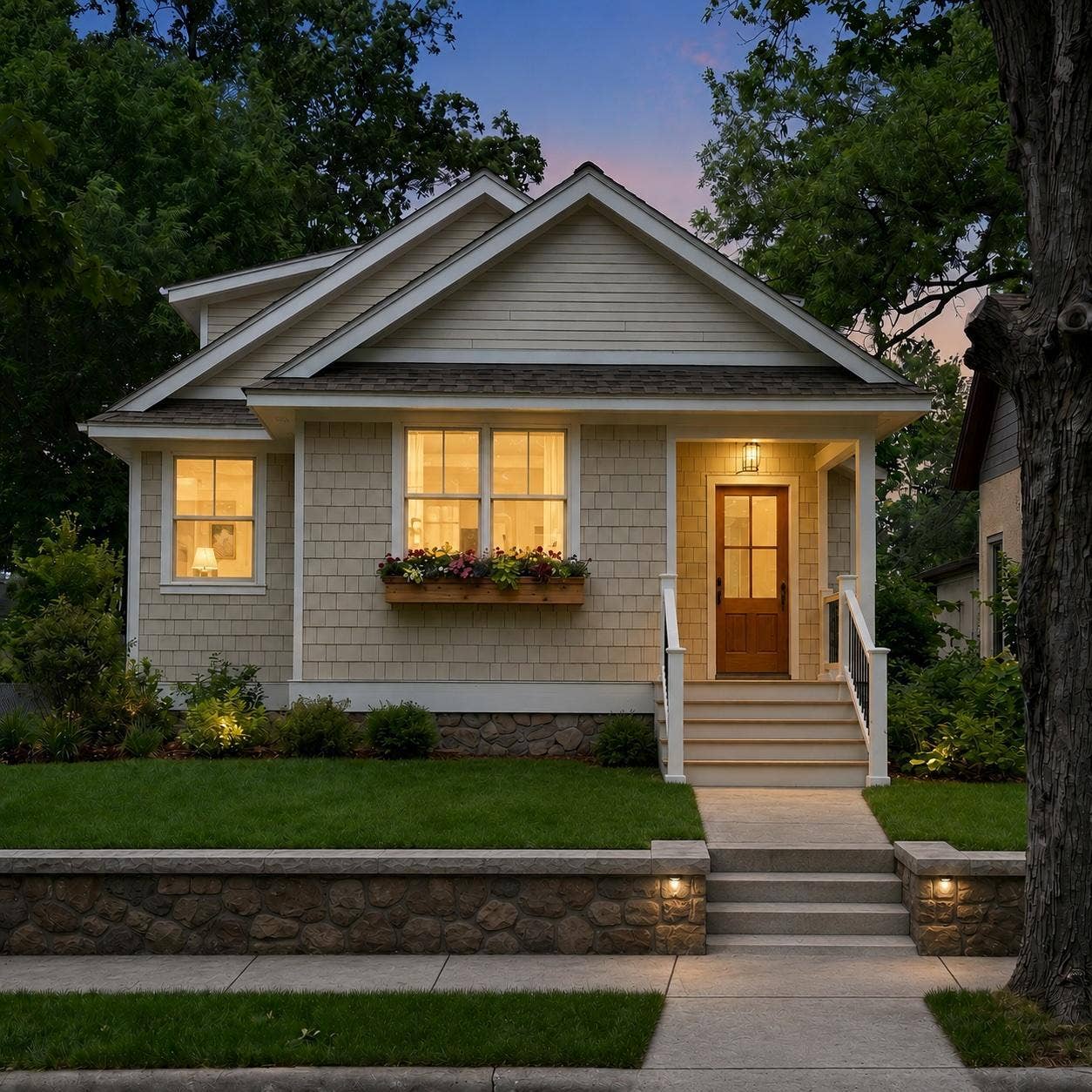 4853 Johnson Avenue, White Bear Lake, MN 55110 Custom cottage in "Old" White Bear Lake