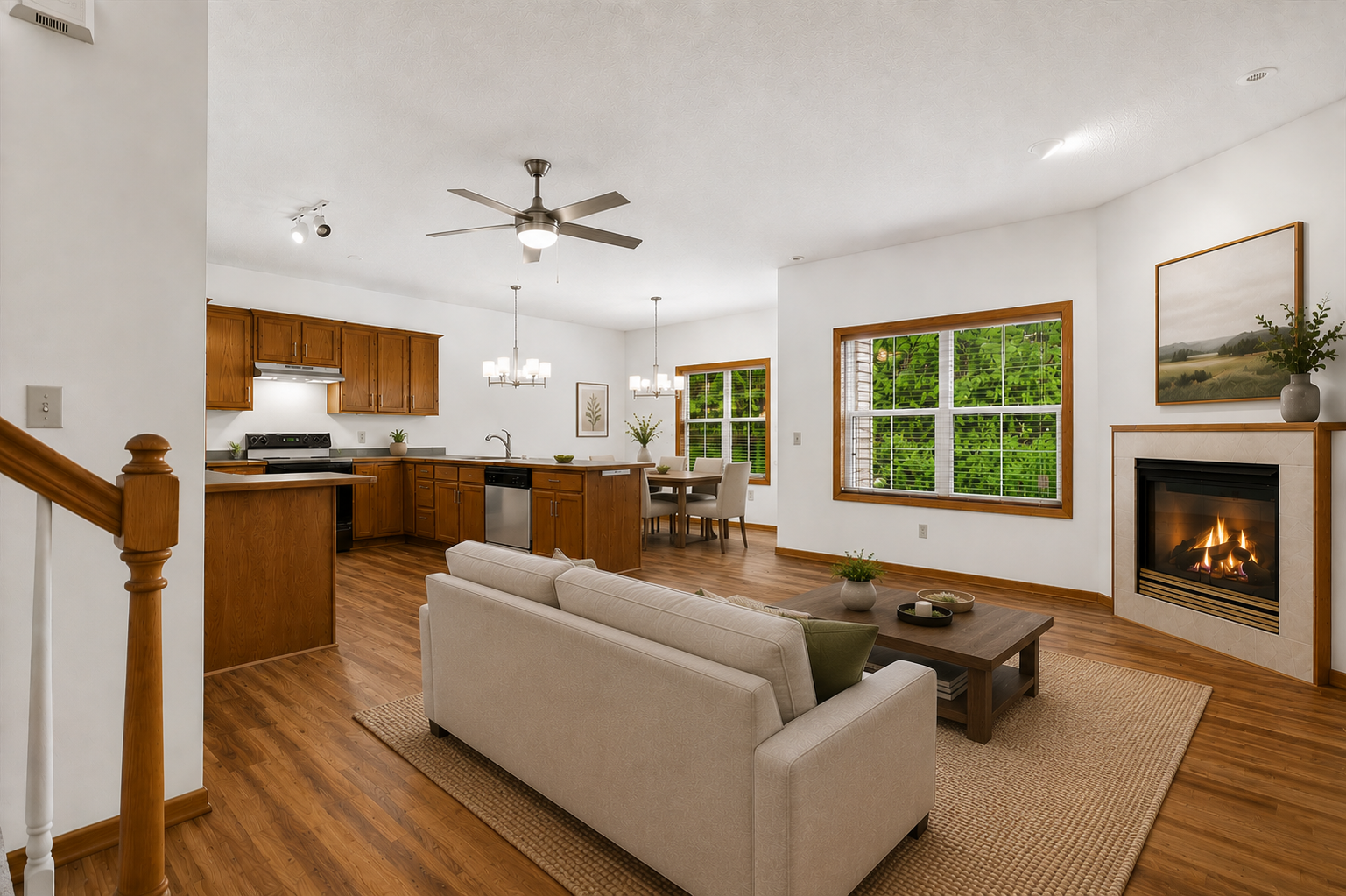 7582 6th Street N, Oakdale, MN 55128 Welcome home to 7582 6th St, where tranquil natural surroundings and a private backyard setting offer a peaceful escape from the everyday!
