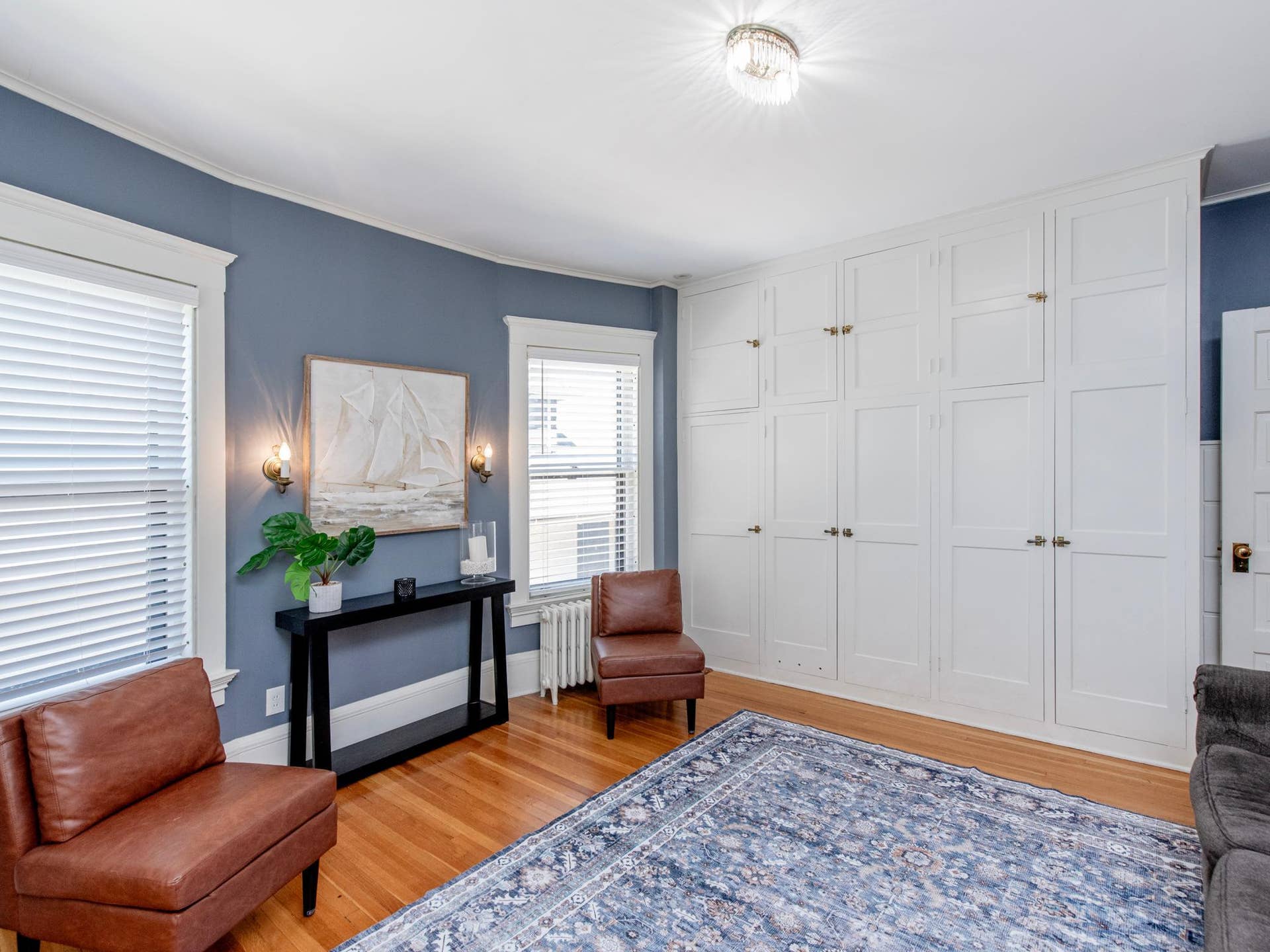 661 Fairmount Avenue, 100, Saint Paul, MN 55105 A thoughtfully designed wall of built-in storage keeps everything within reach