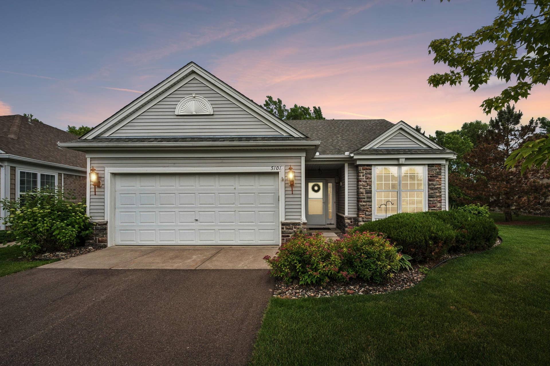 5101 157th Street N, Hugo, MN 55038 Twilight Photo