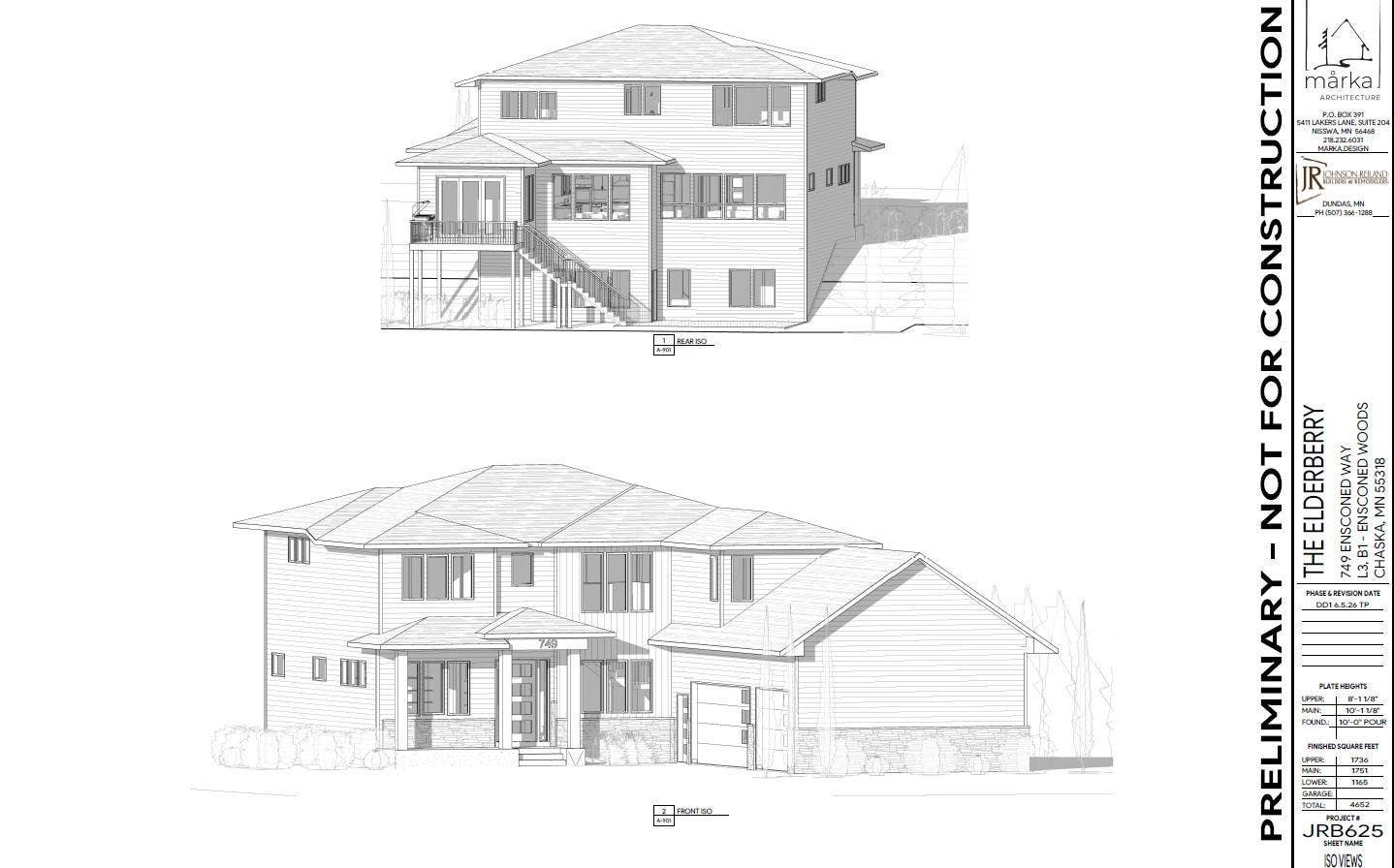 1353 Palmer Drive N, Lake Elmo, MN 55042 To Be Built - floor plan