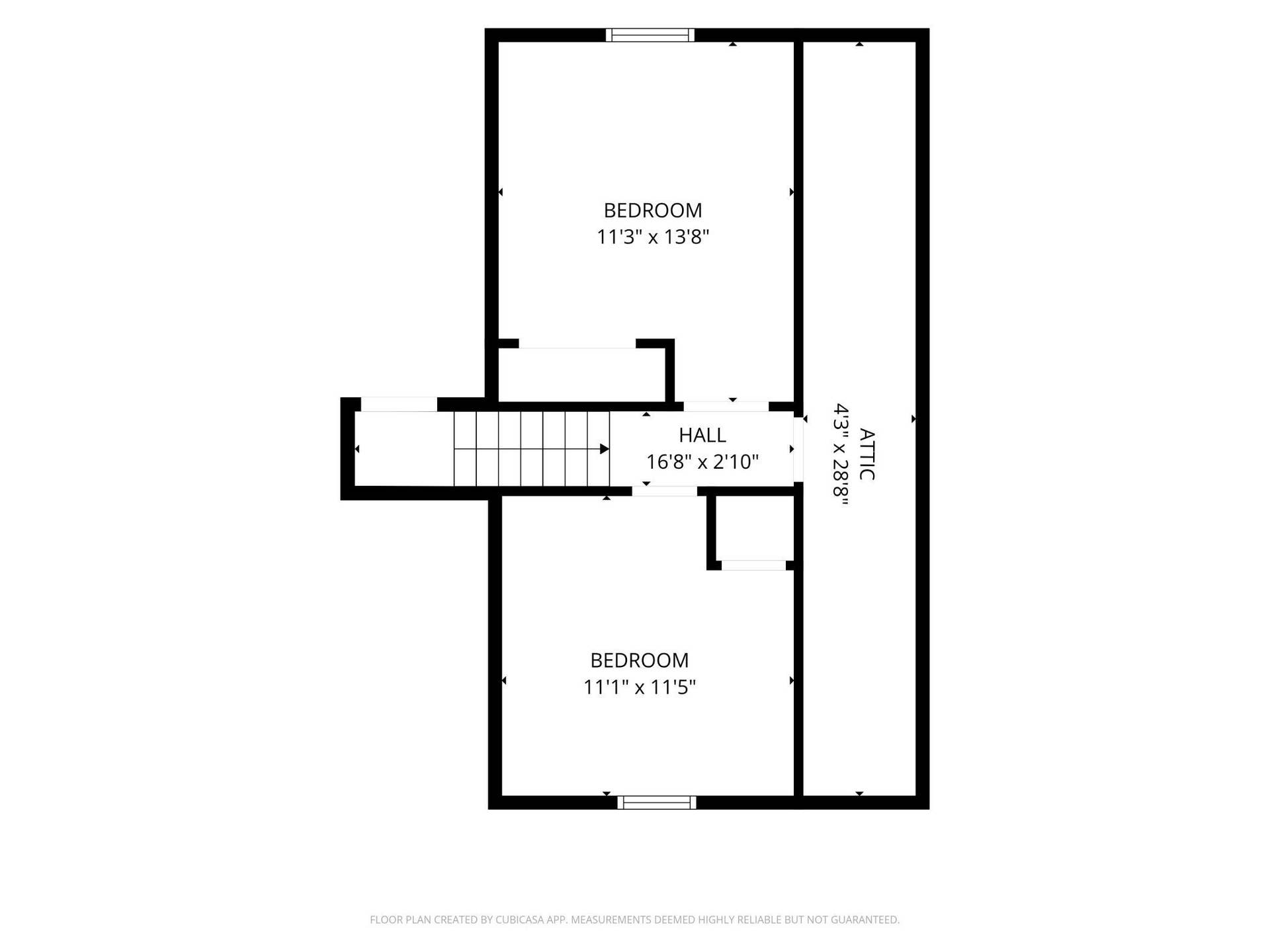 1004 Western Avenue N, 97, Saint Paul, MN 55117 Second Level Floor Plan