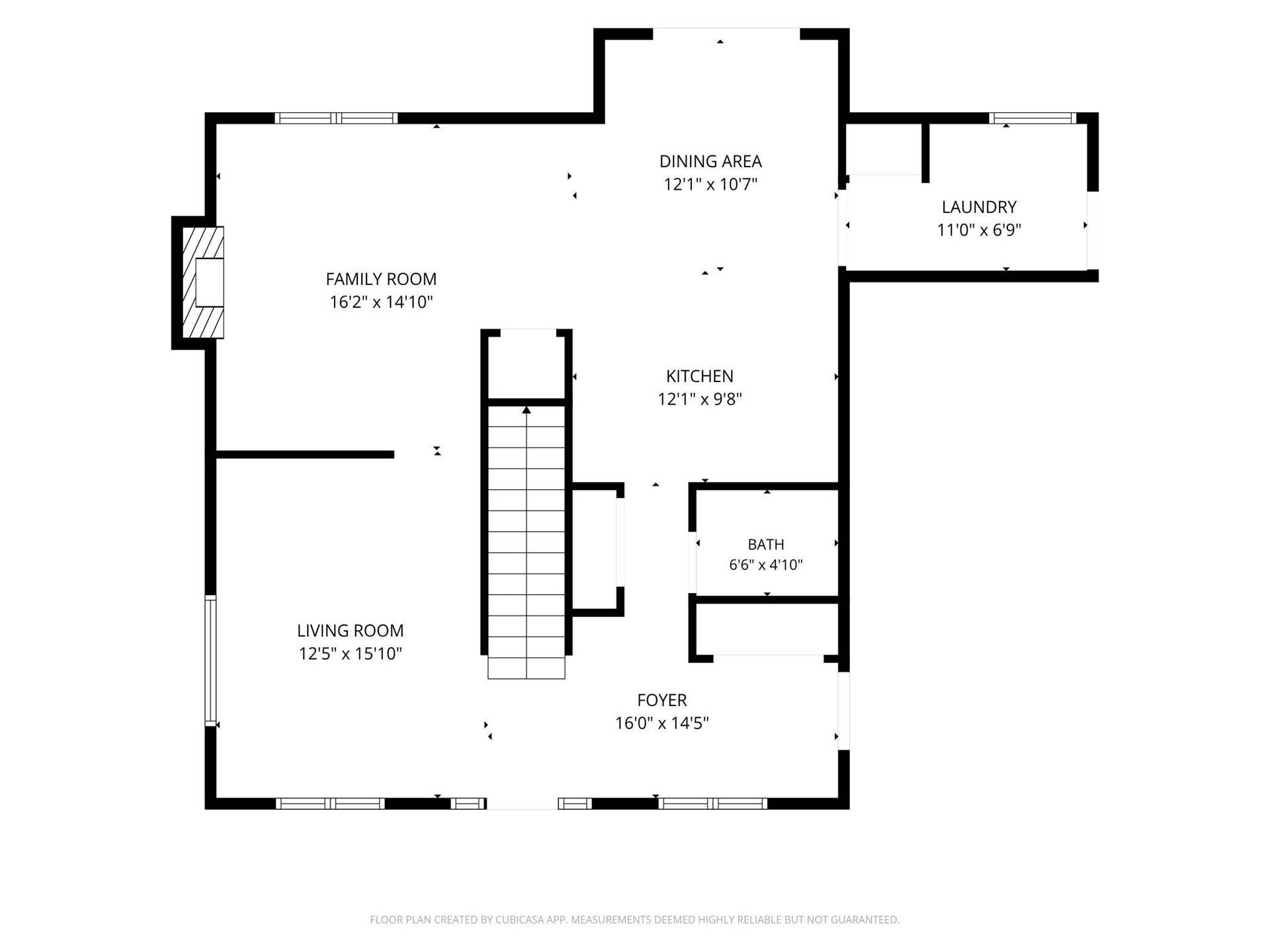 8035 Moidore Drive NW, Bemidji, MN 56601 Main Floor Floor Plan