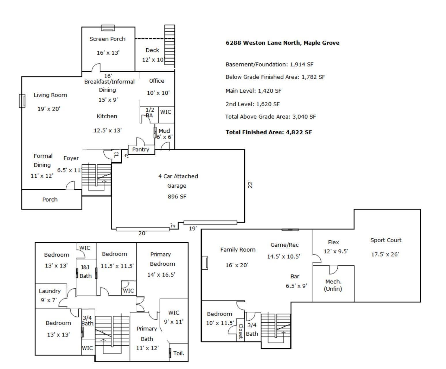 6288 Weston Lane N, Maple Grove, MN 55311 6288 Weston Lane N, Maple Grove, MN 55311
