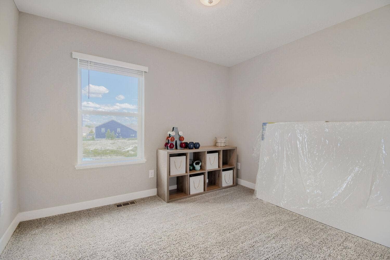Upper level bedroom three.