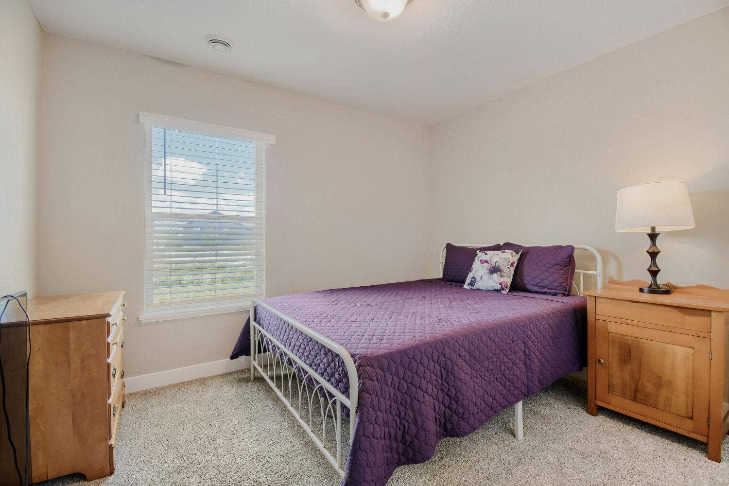 Lower level bedroom four.