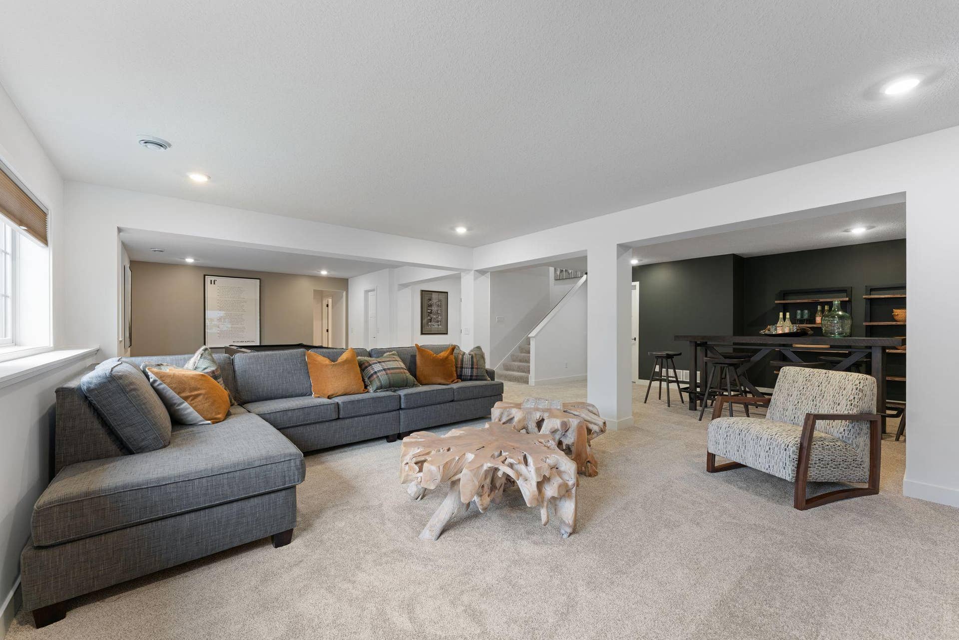 1848 Royal Boulevard N, Lake Elmo, MN 55042 Enjoy watching movies in the lower level bonus room.