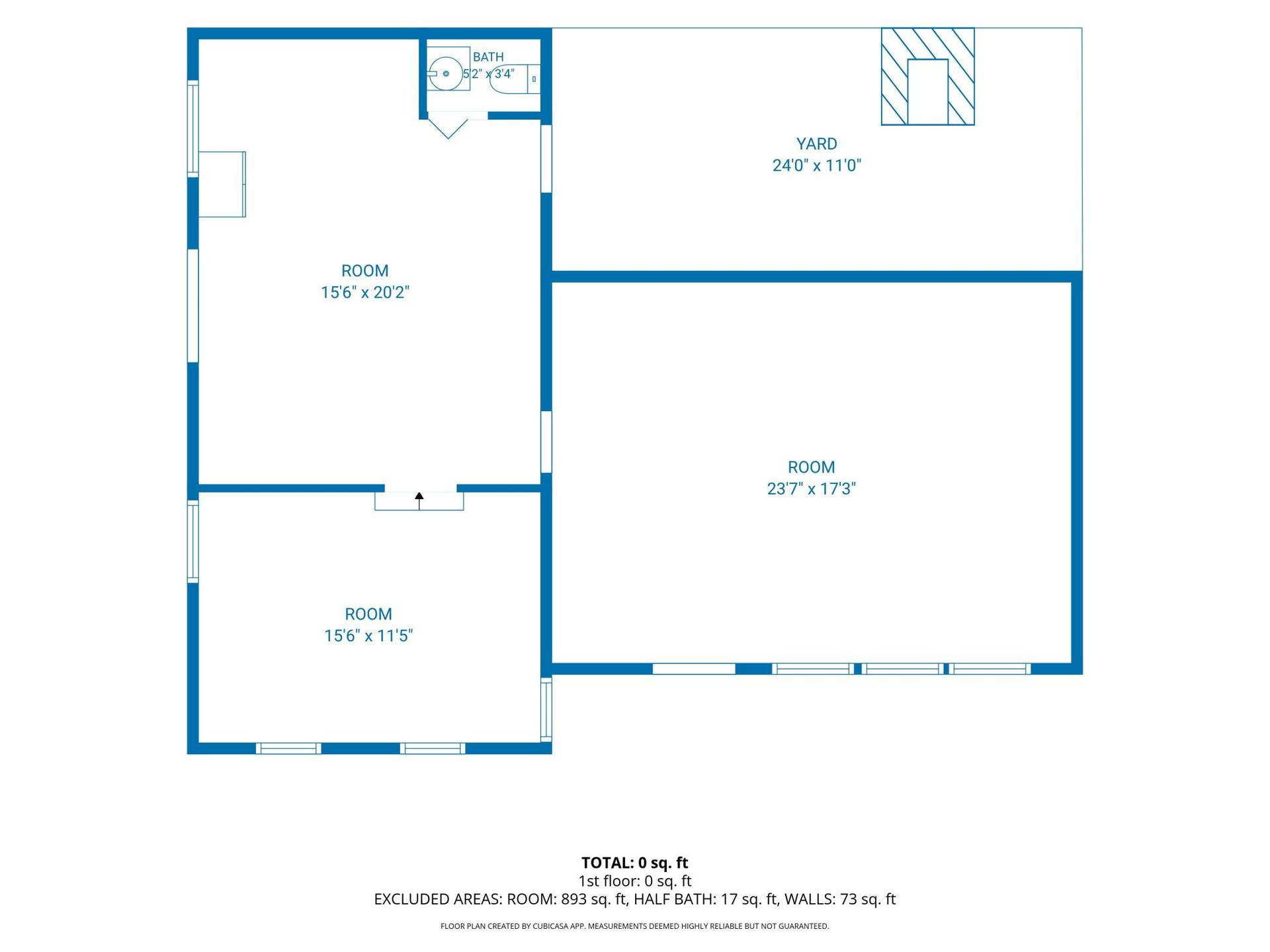 3032 Saint Croix Trail S, Afton, MN 55001 3032 Studio Floor Plan with dim.jpg