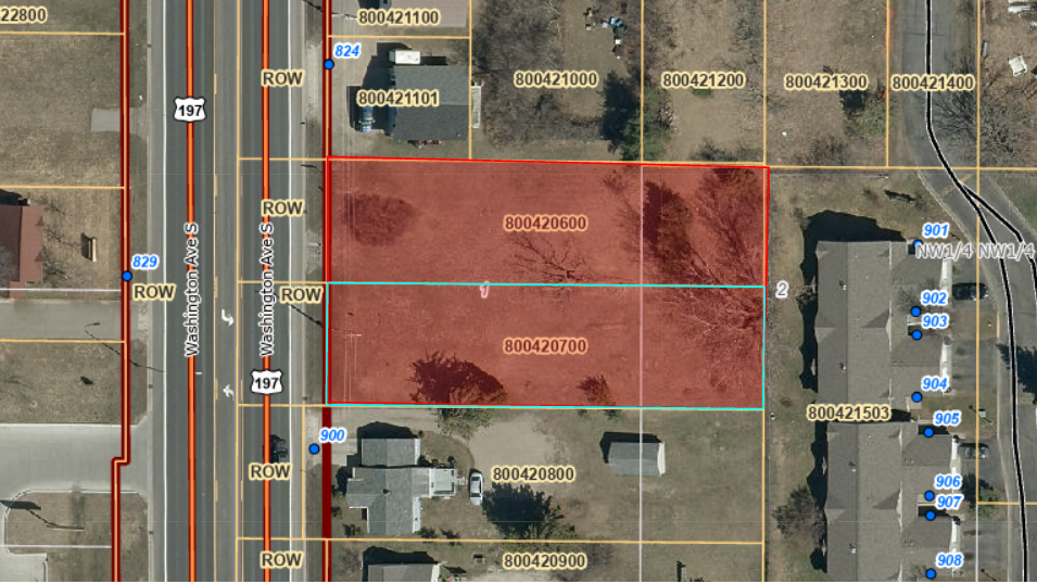 830 Washington Avenue S, Bemidji, MN 56601 Gis info from Co not warranted.png