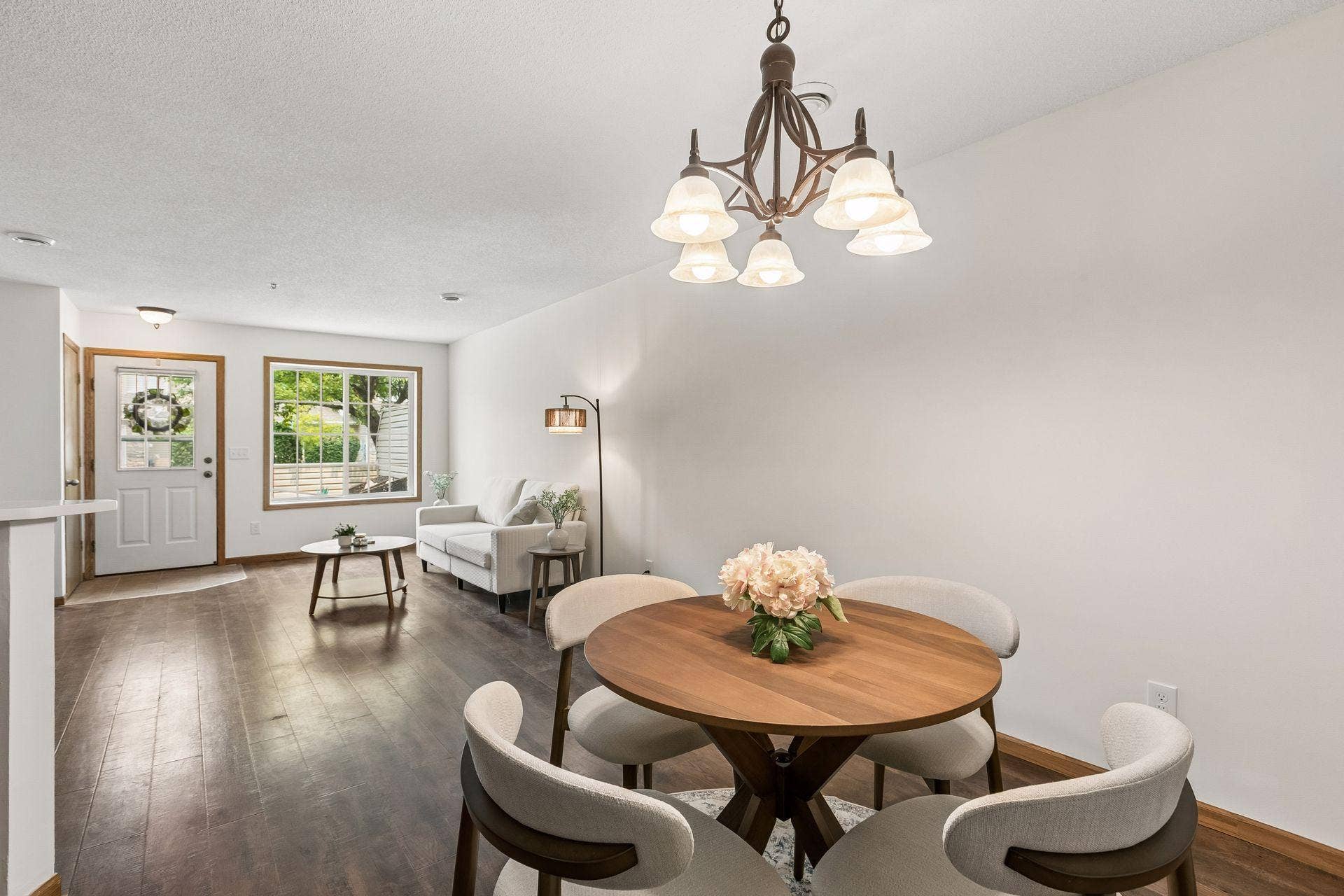 Open concept floor plan.