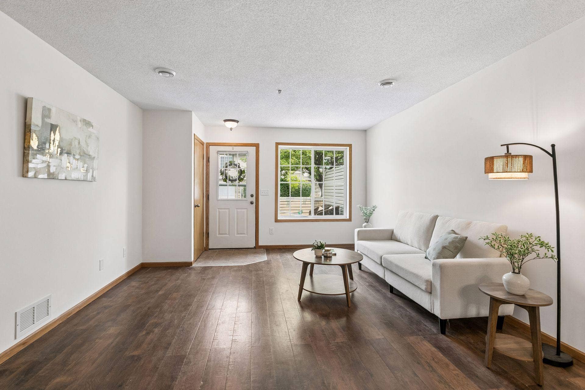 Tons of natural light throughout the home.