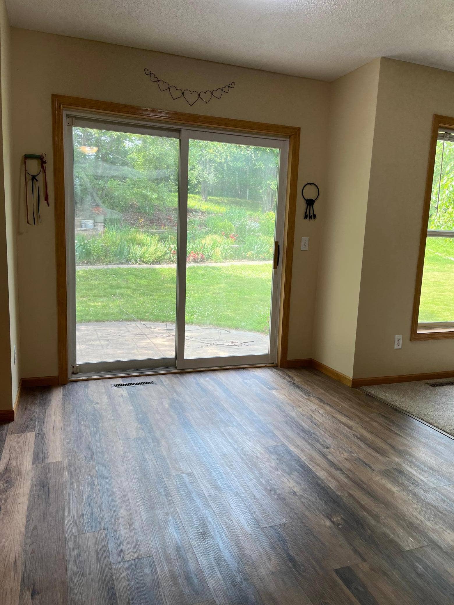 Informal eating area from kitchen