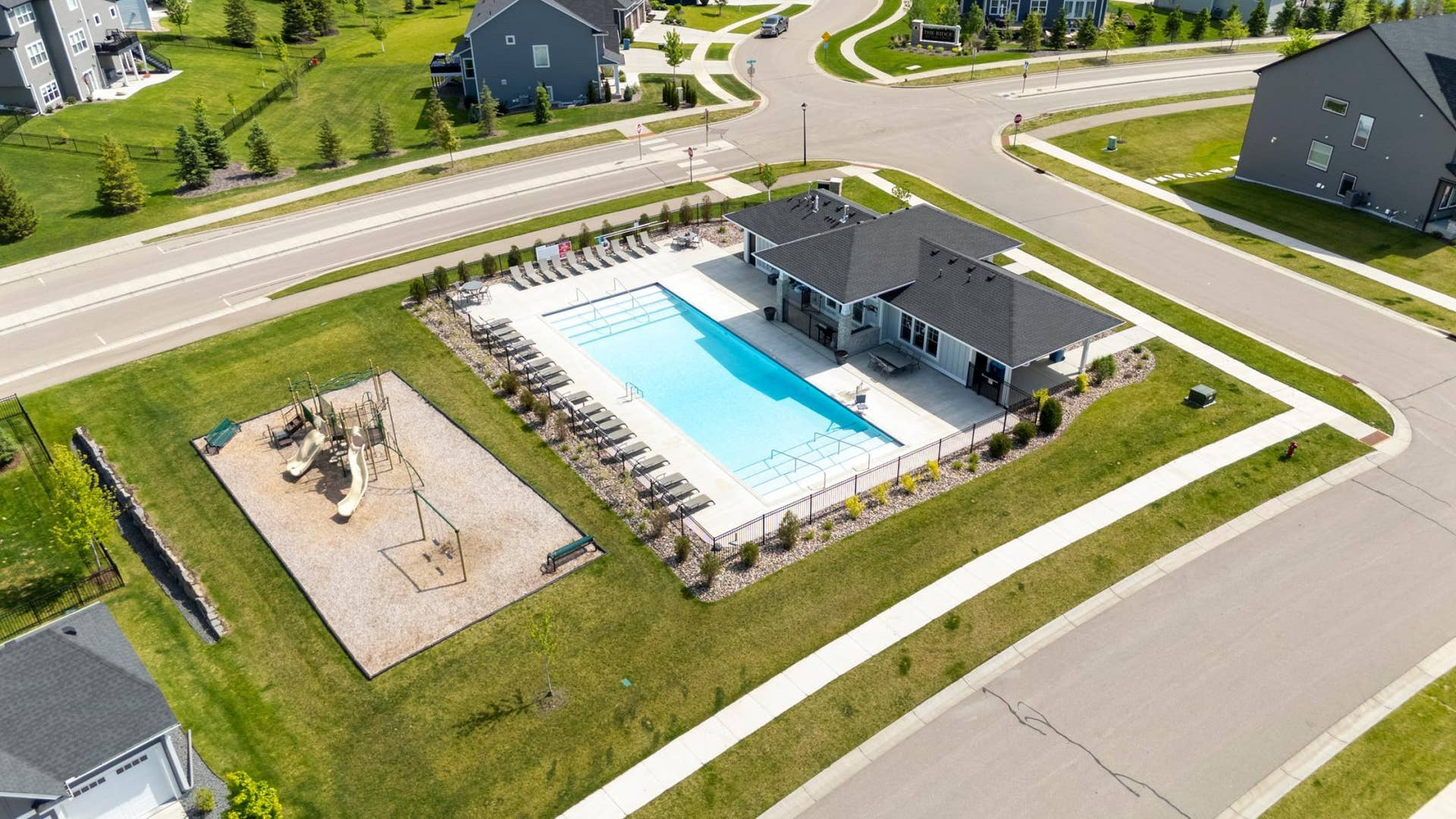 Ridge at Elm Creek Community Pool and Clubhouse