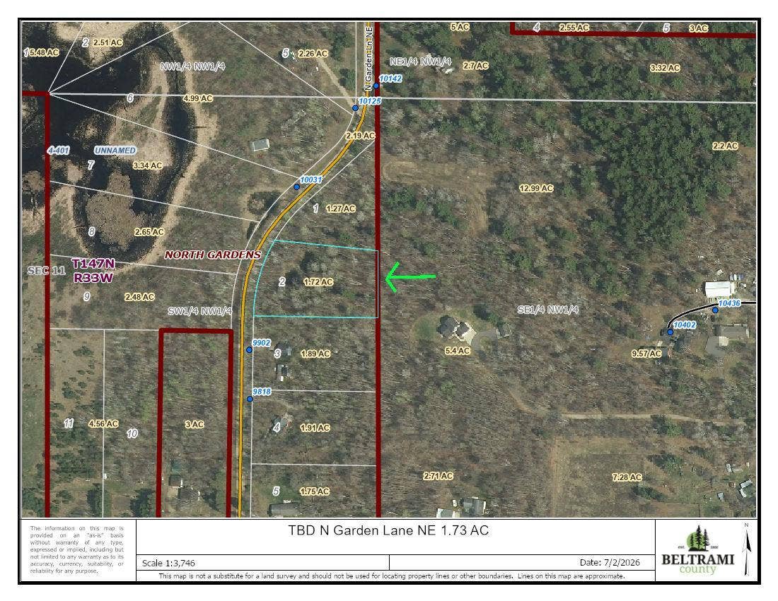 TBD 1.73ac N Garden Lane NE, Bemidji, MN 56601 TBD N Garden Lane NE 1.73 ac parcel.jpg